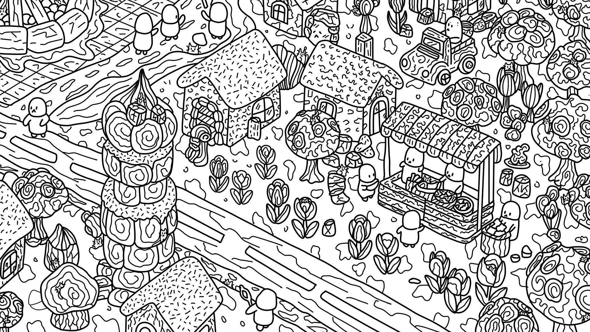 Screenshot for 100 Marshmallow Cats