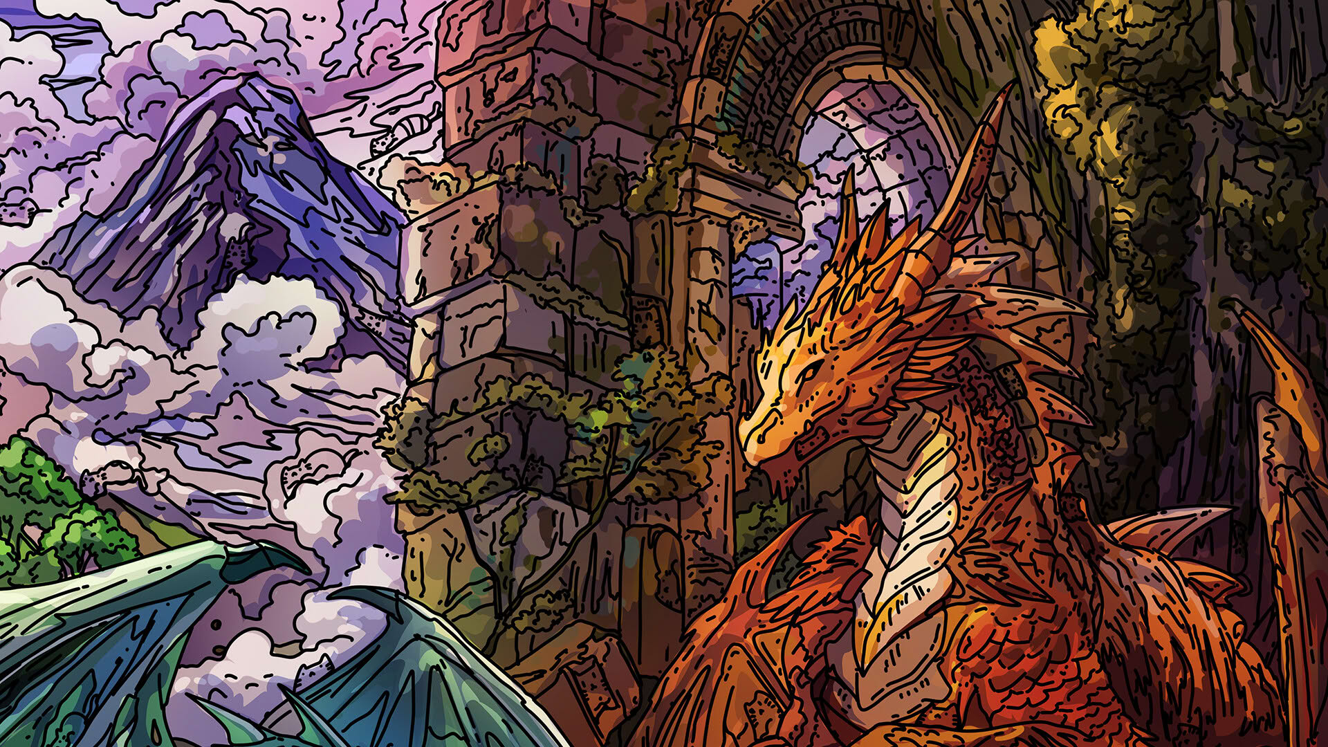 Screenshot for 100 Dragon Cats