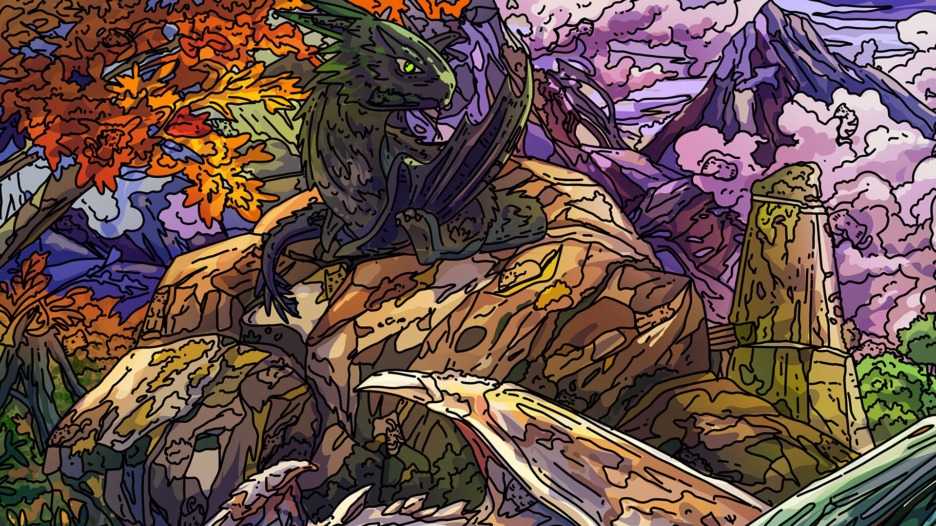 Screenshot for 100 Dragon Cats