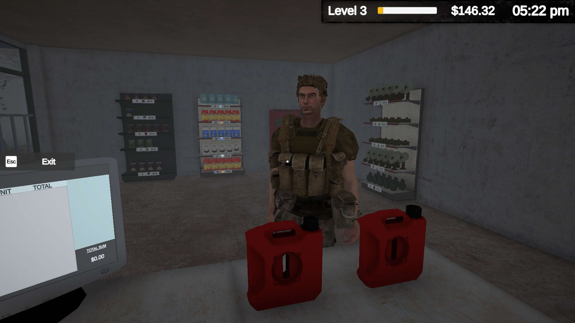 Screenshot for Quarantine Market Simulator