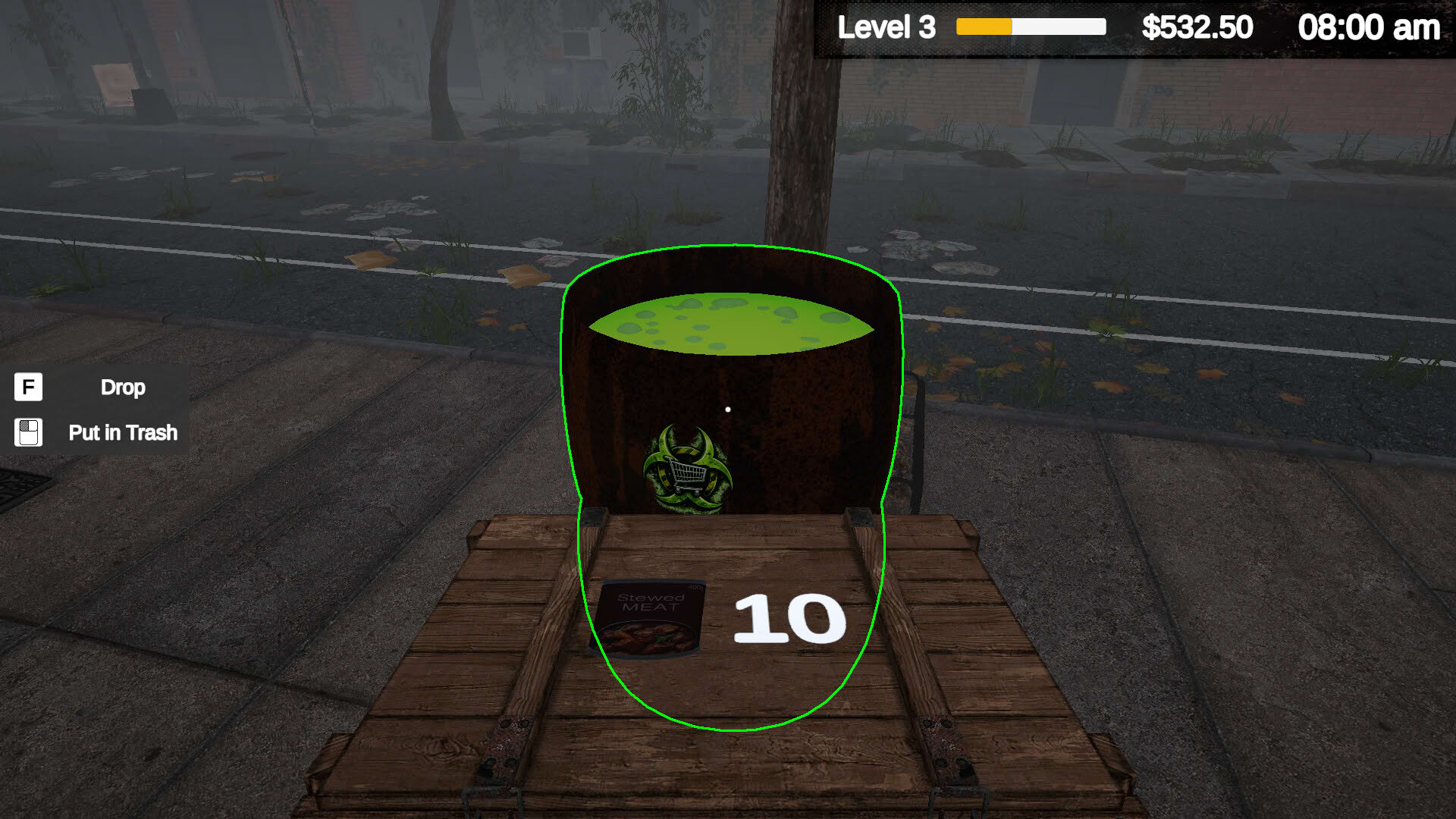Screenshot for Quarantine Market Simulator