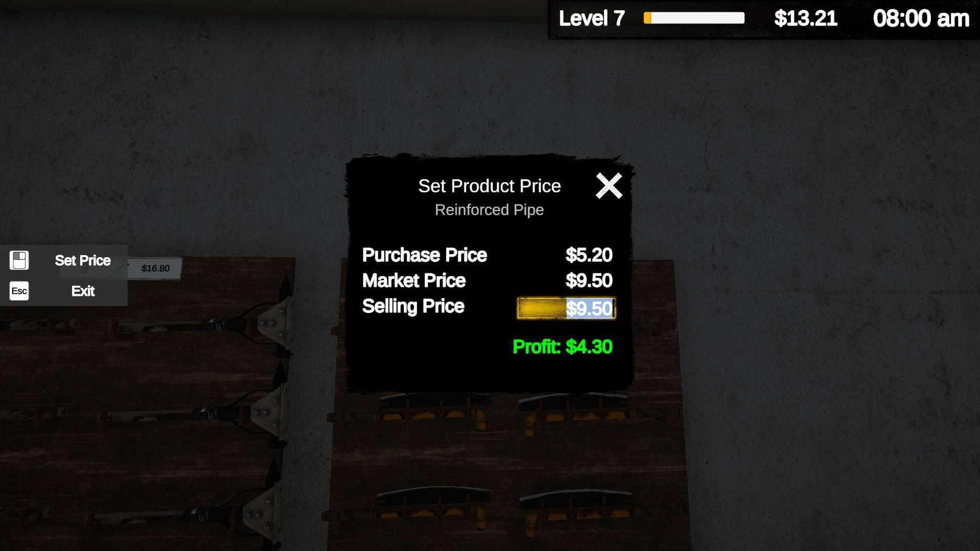 Screenshot for Quarantine Market Simulator