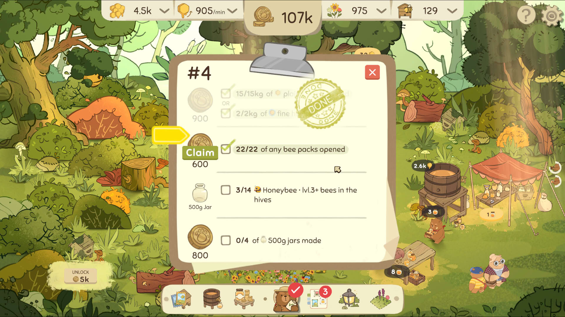 Screenshot for Bottled by Bears