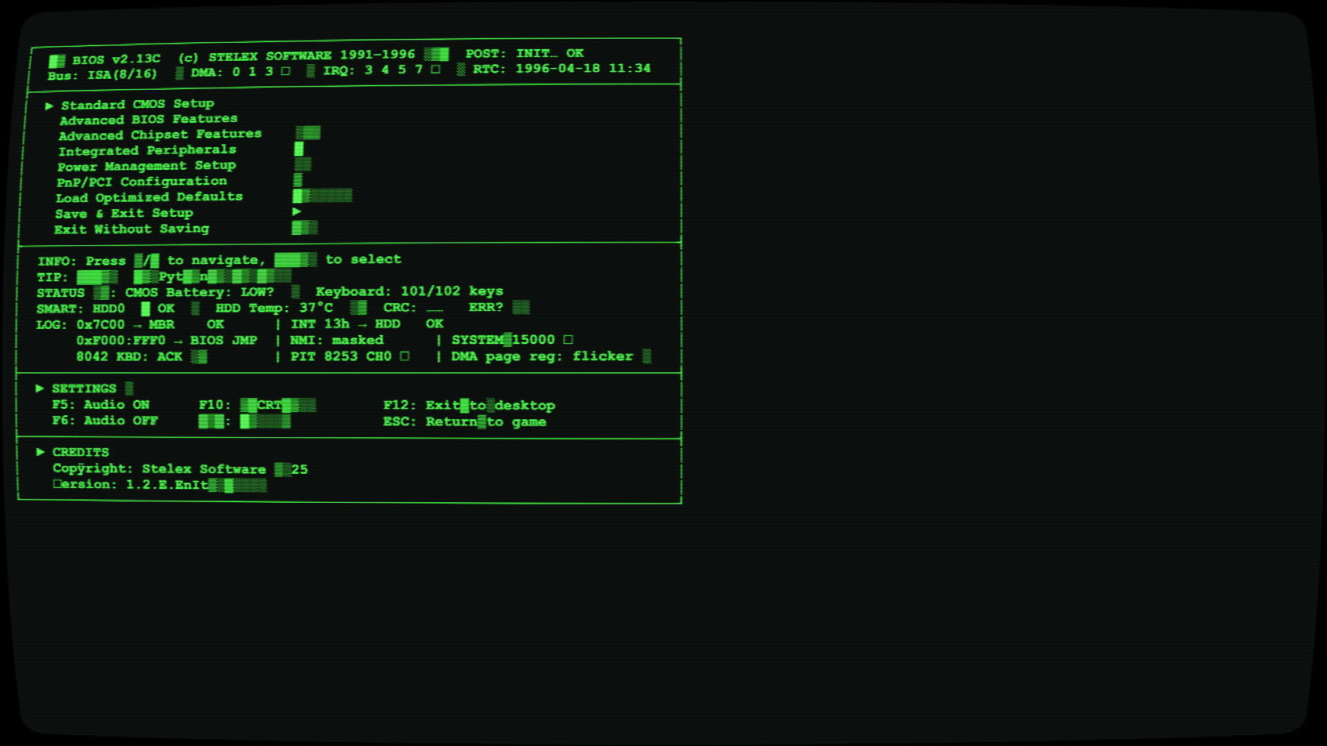 Screenshot for Unknown Terminal