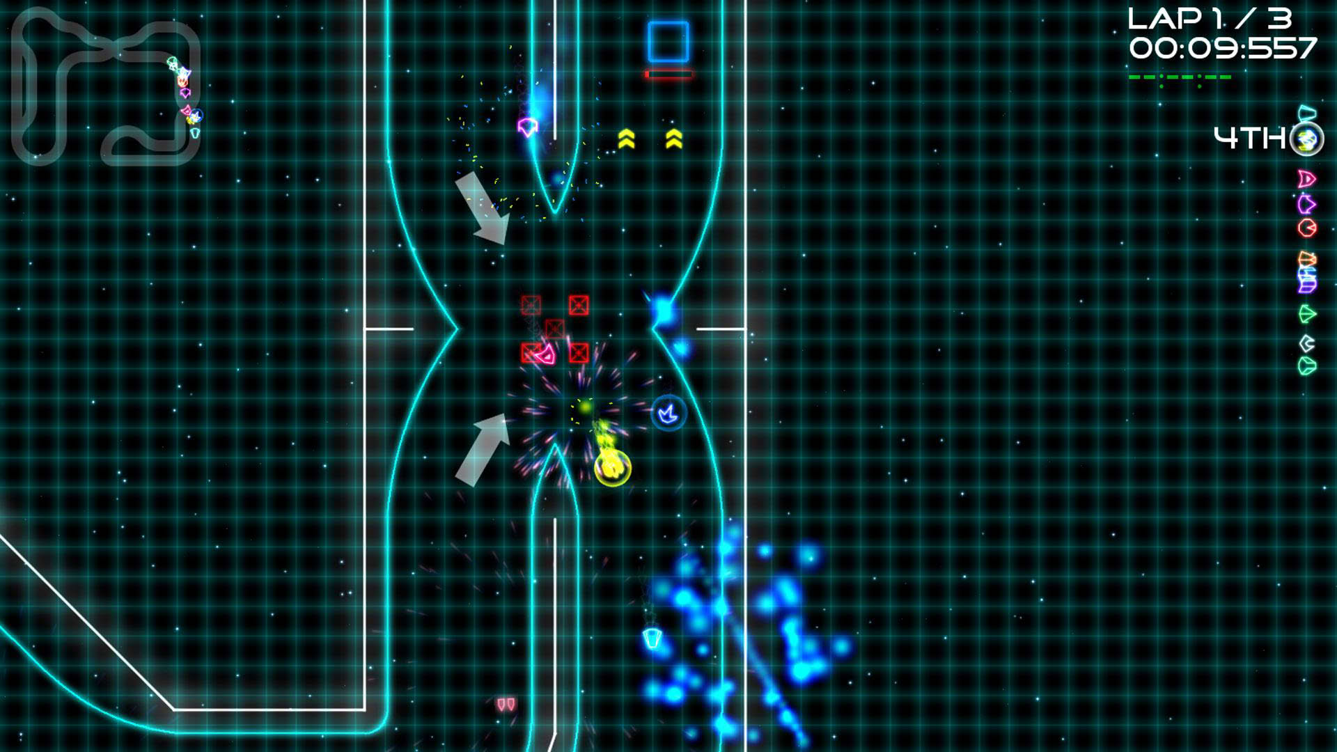 Screenshot for Super Laser Racer