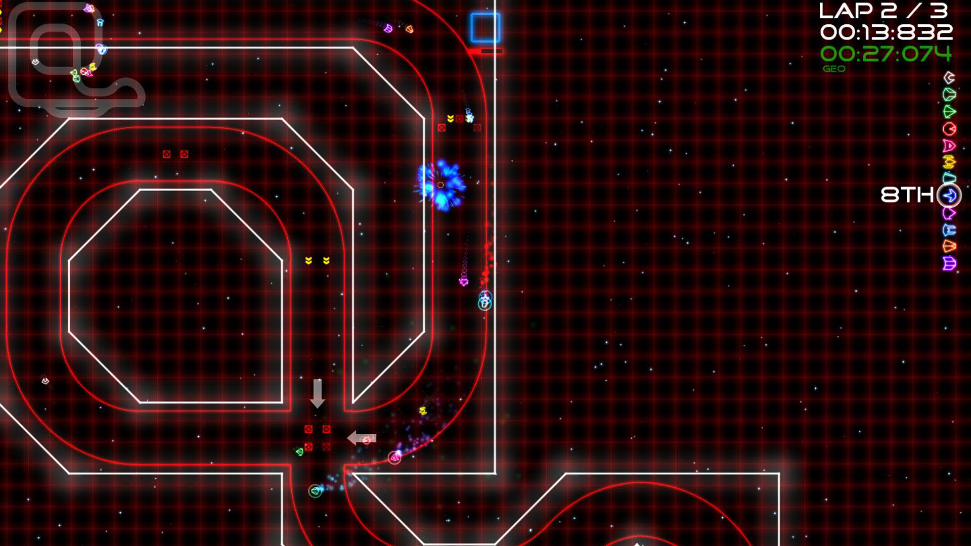 Screenshot for Super Laser Racer