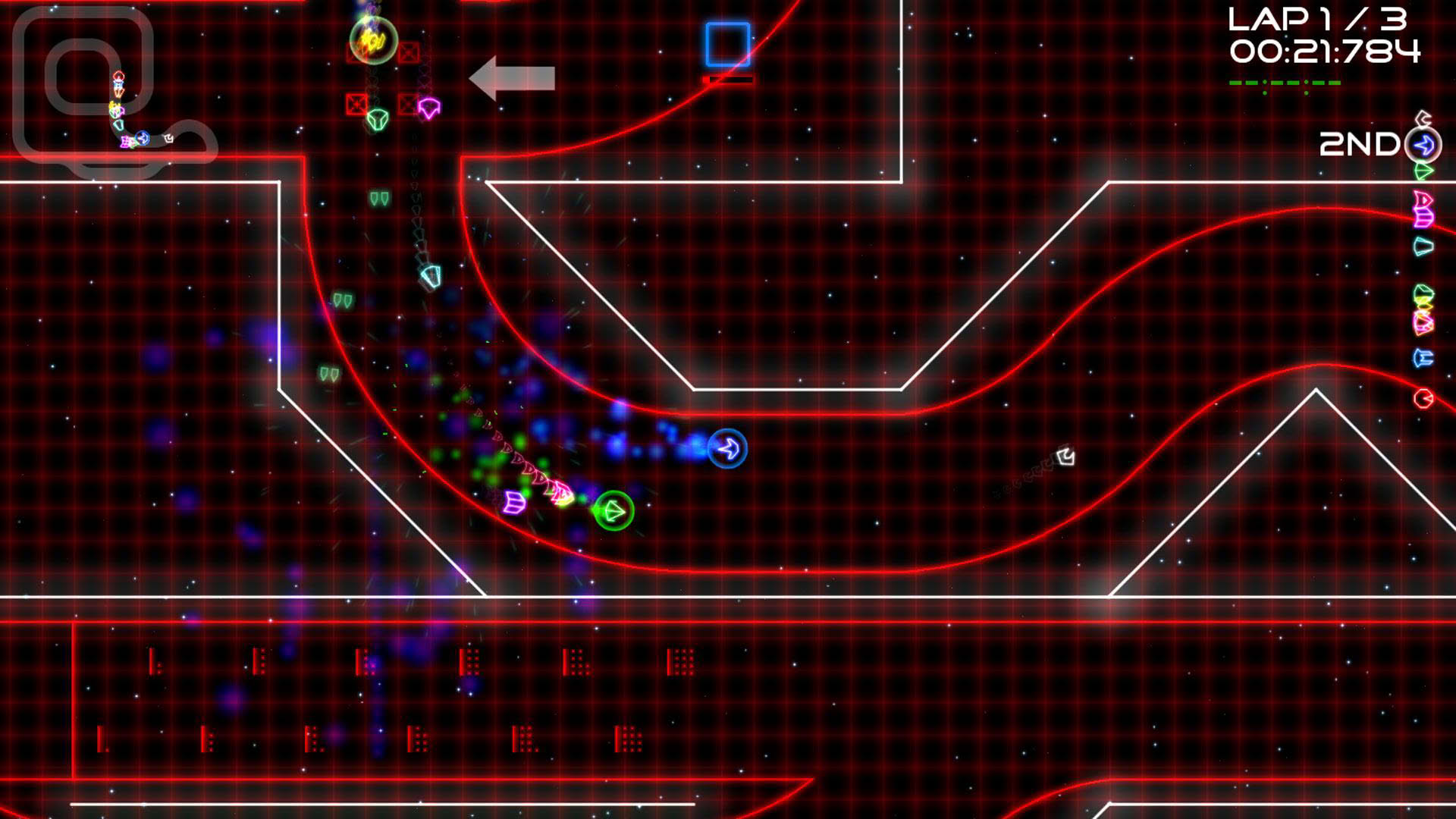 Screenshot for Super Laser Racer