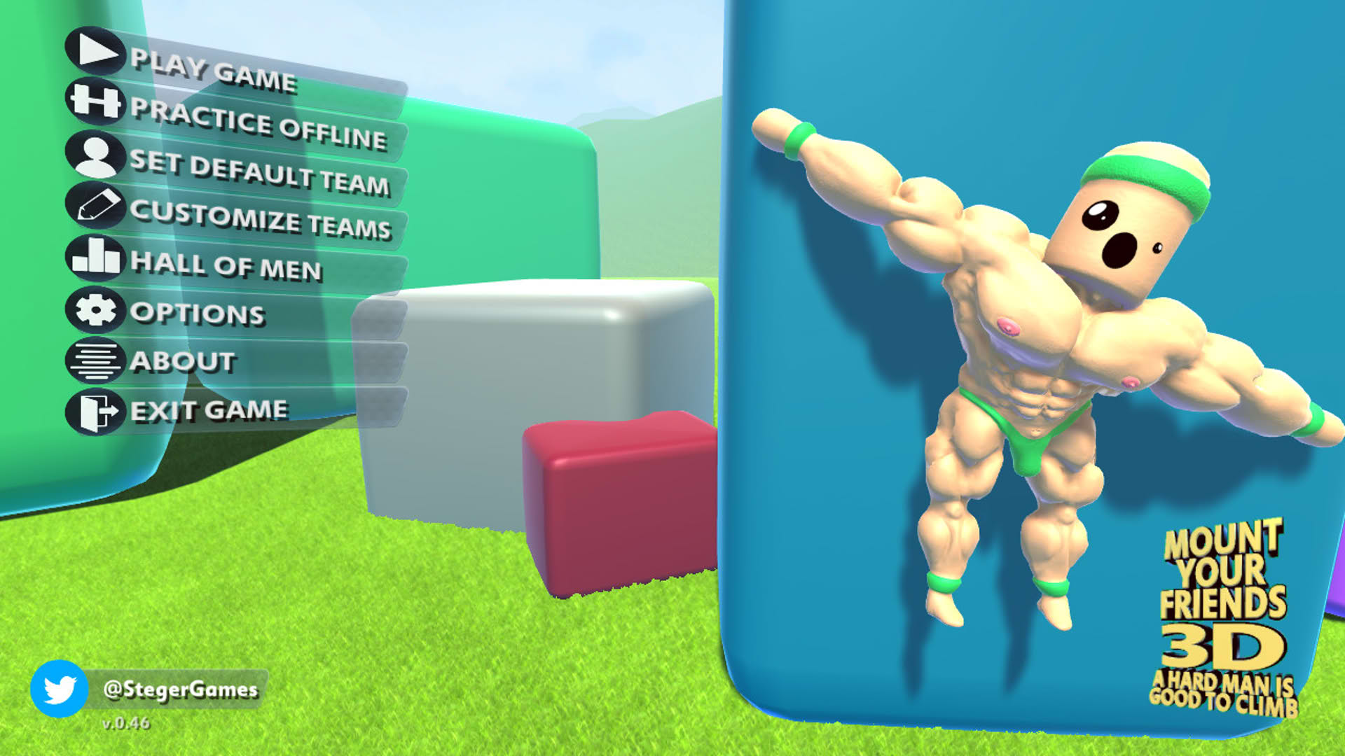Screenshot for Mount Your Friends 3D: A Hard Man is Good to Climb