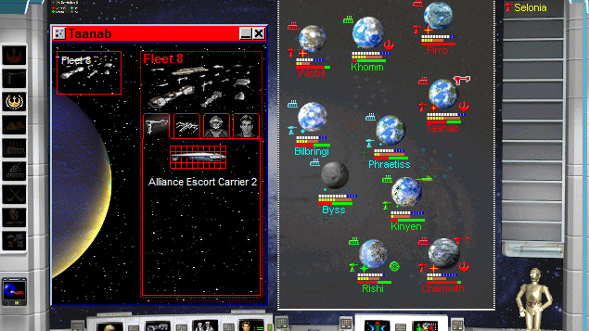 Screenshot for Star Wars: Rebellion