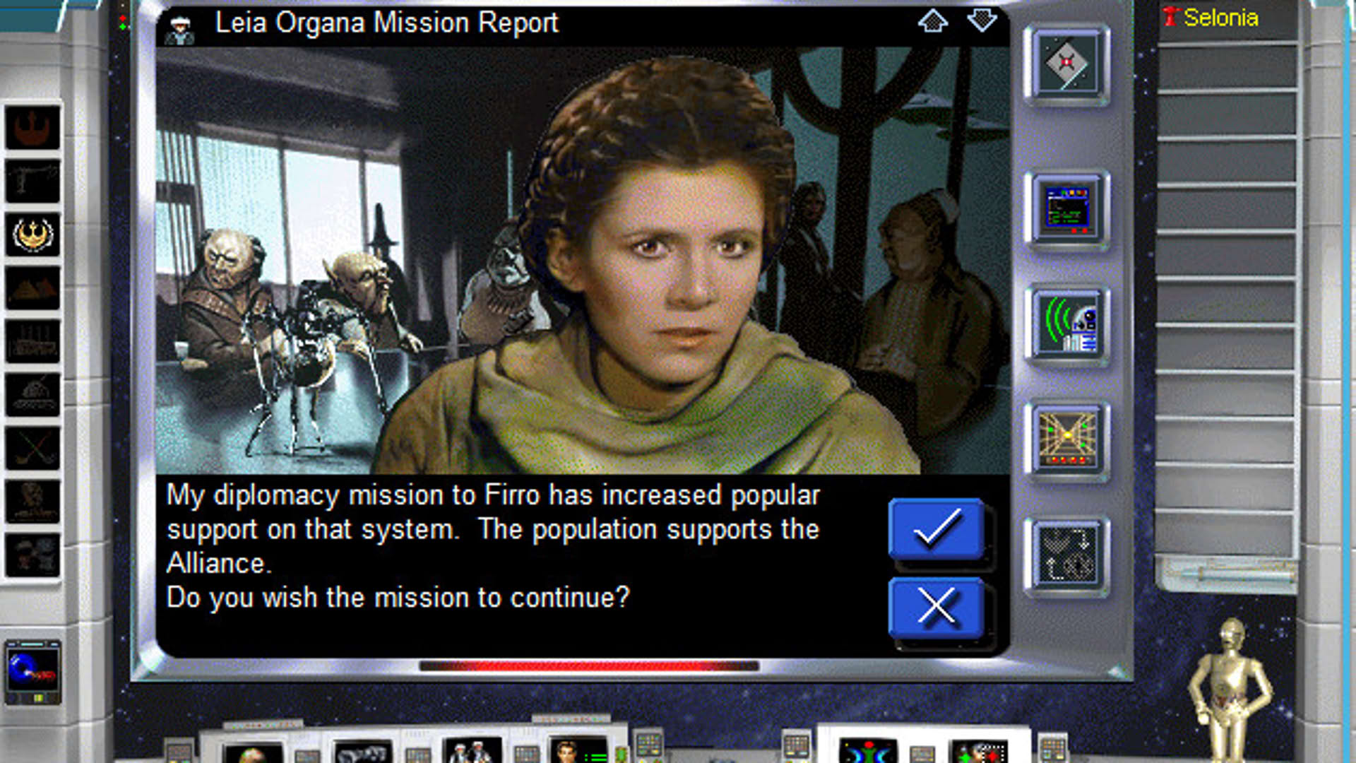 Screenshot for Star Wars: Rebellion
