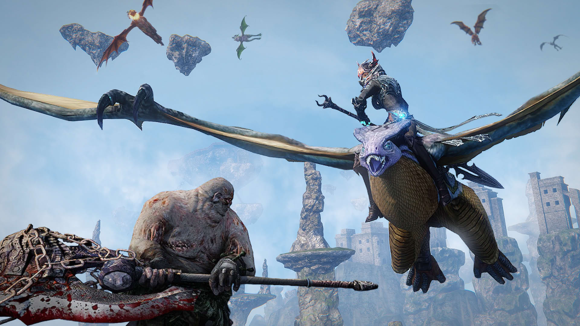 Screenshot for Riders of Icarus