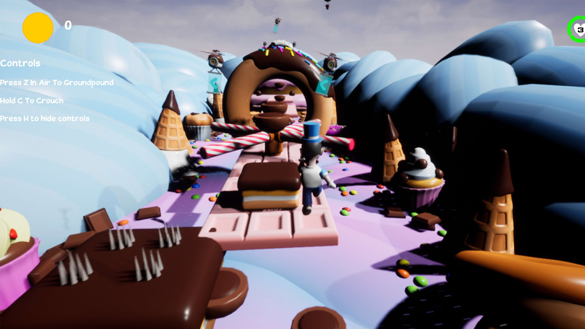 Screenshot for Super Clown Obstacles