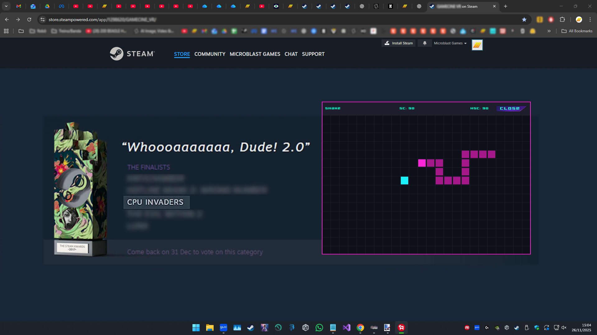 Screenshot for CPU Invaders: Cyber Arcade
