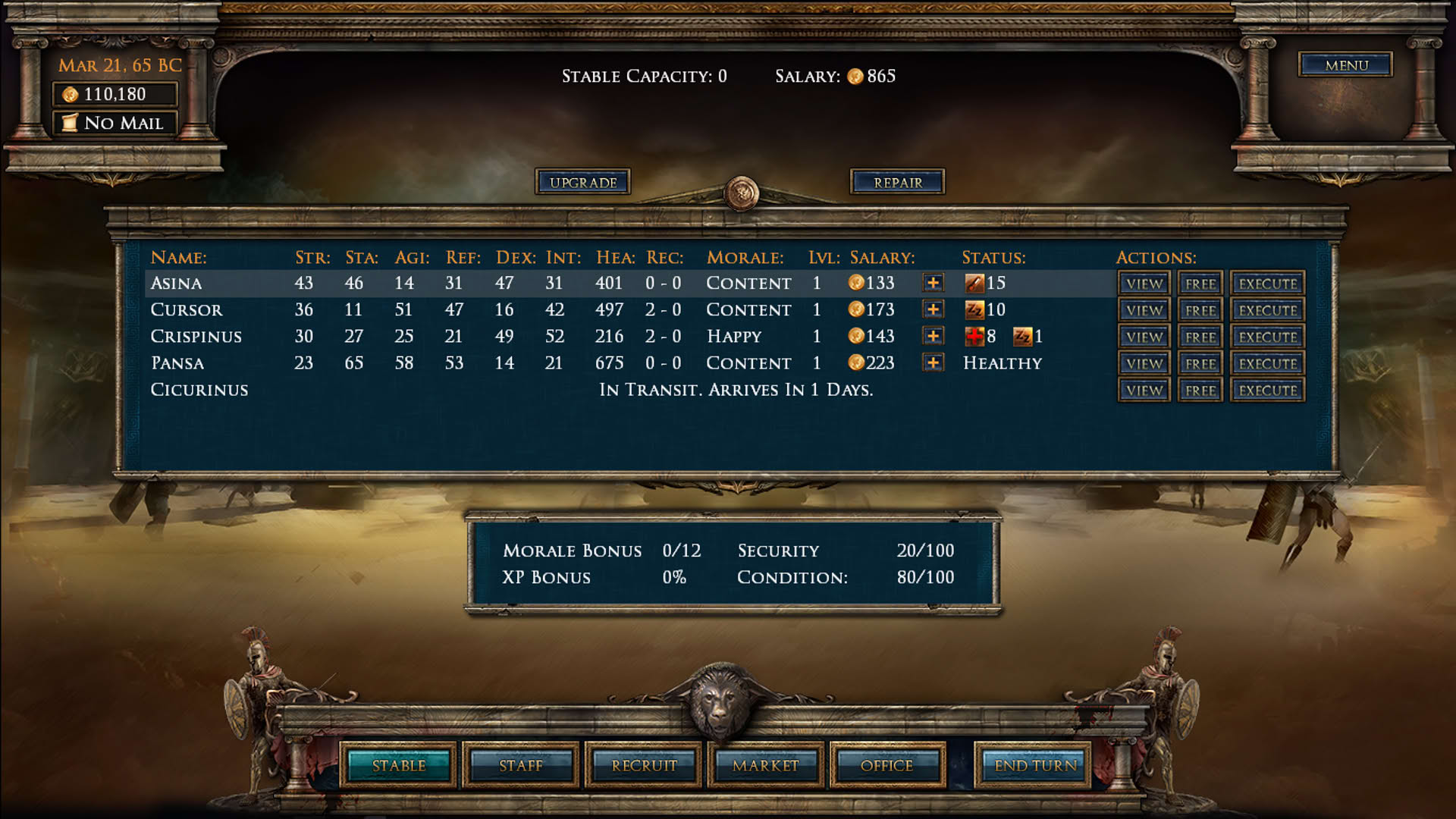 Screenshot for Age of Gladiators