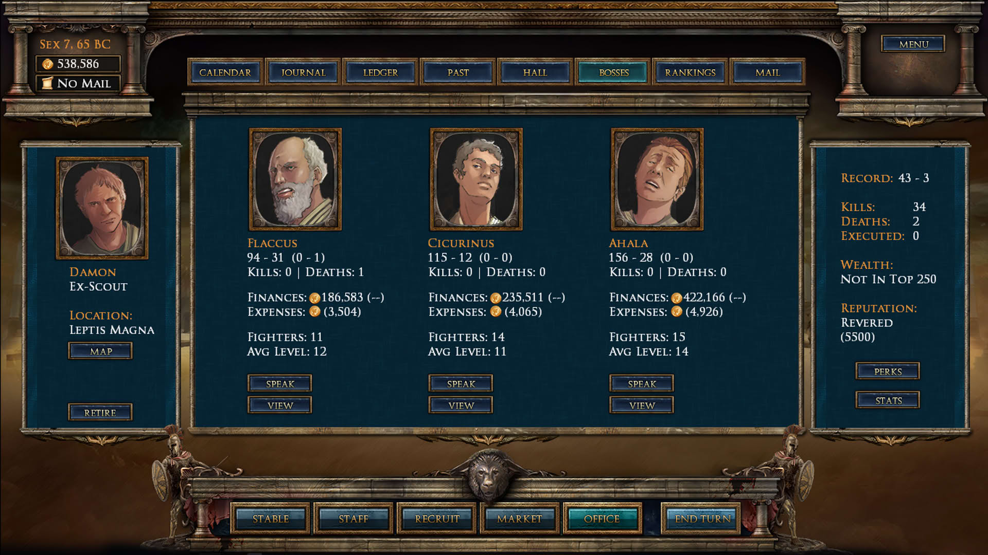 Screenshot for Age of Gladiators