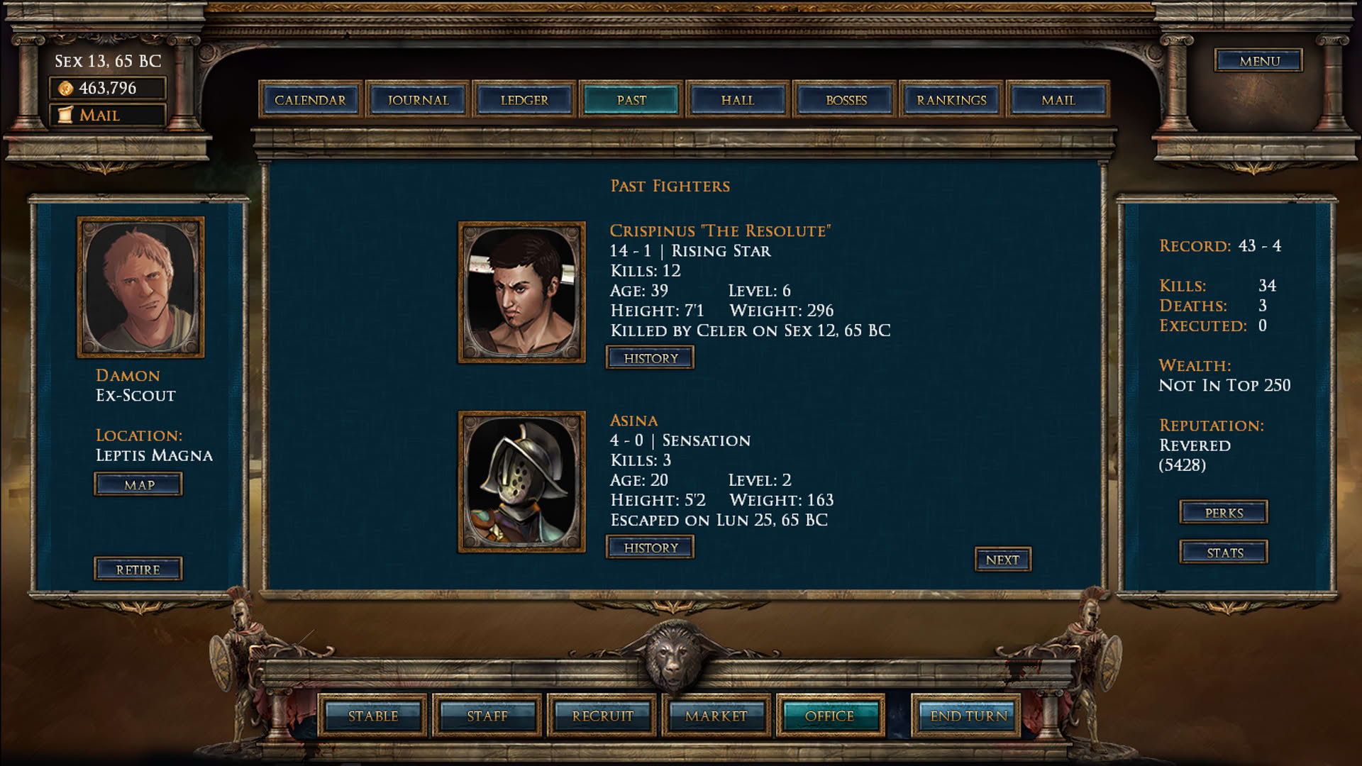 Screenshot for Age of Gladiators