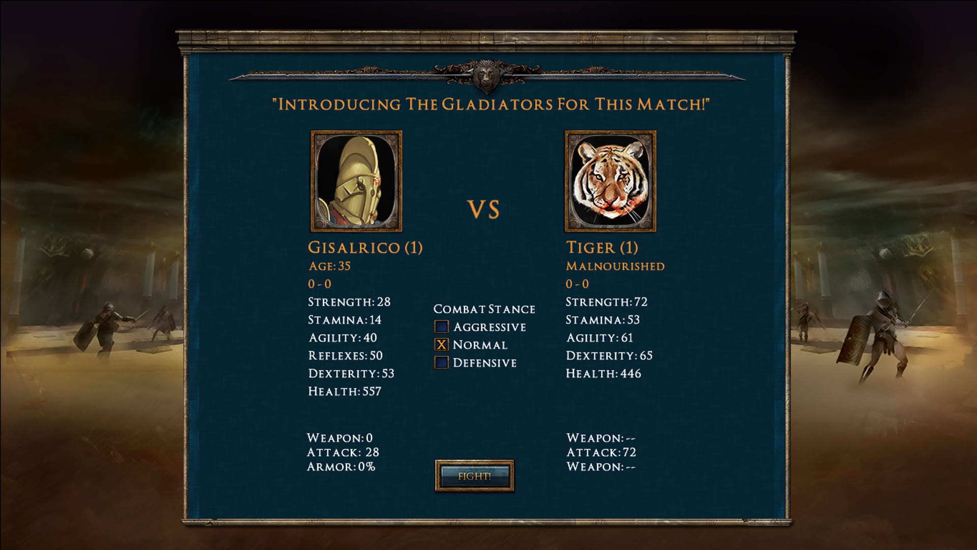 Screenshot for Age of Gladiators