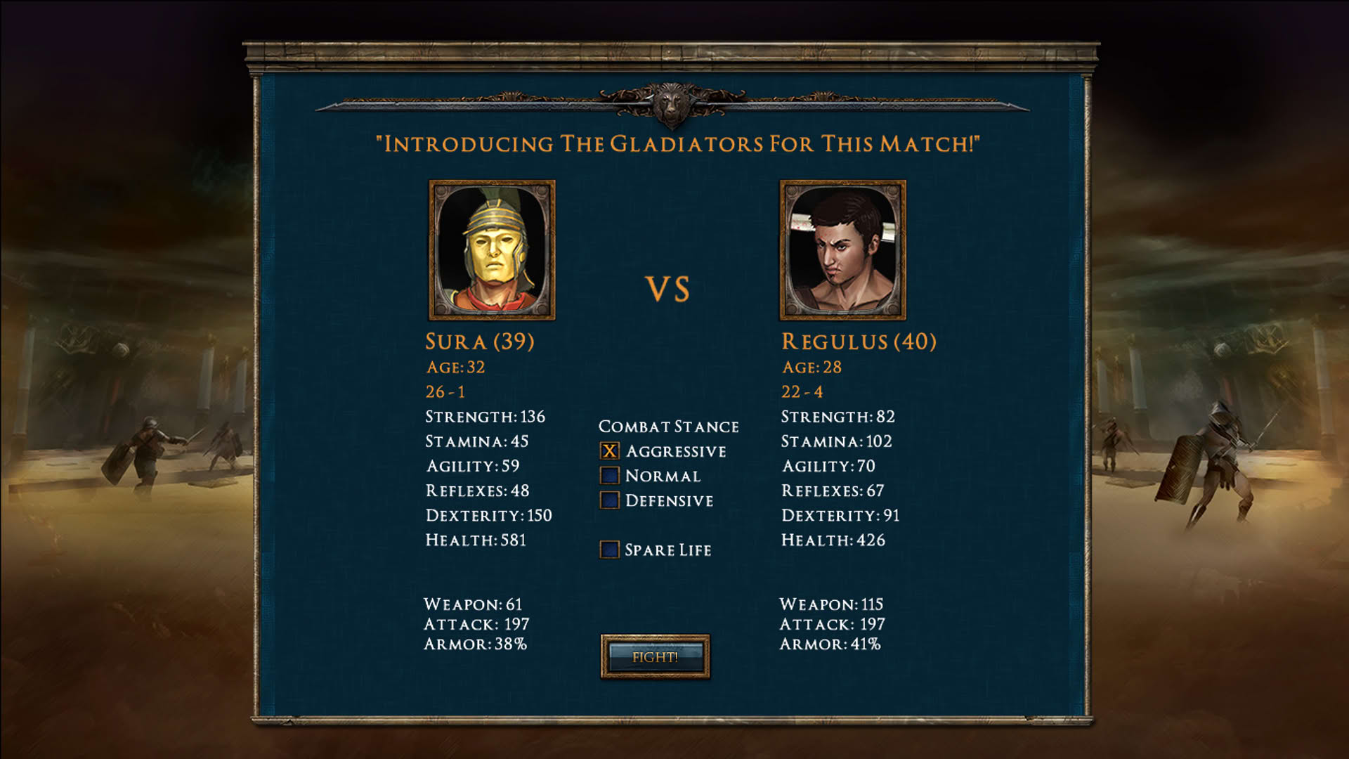 Screenshot for Age of Gladiators