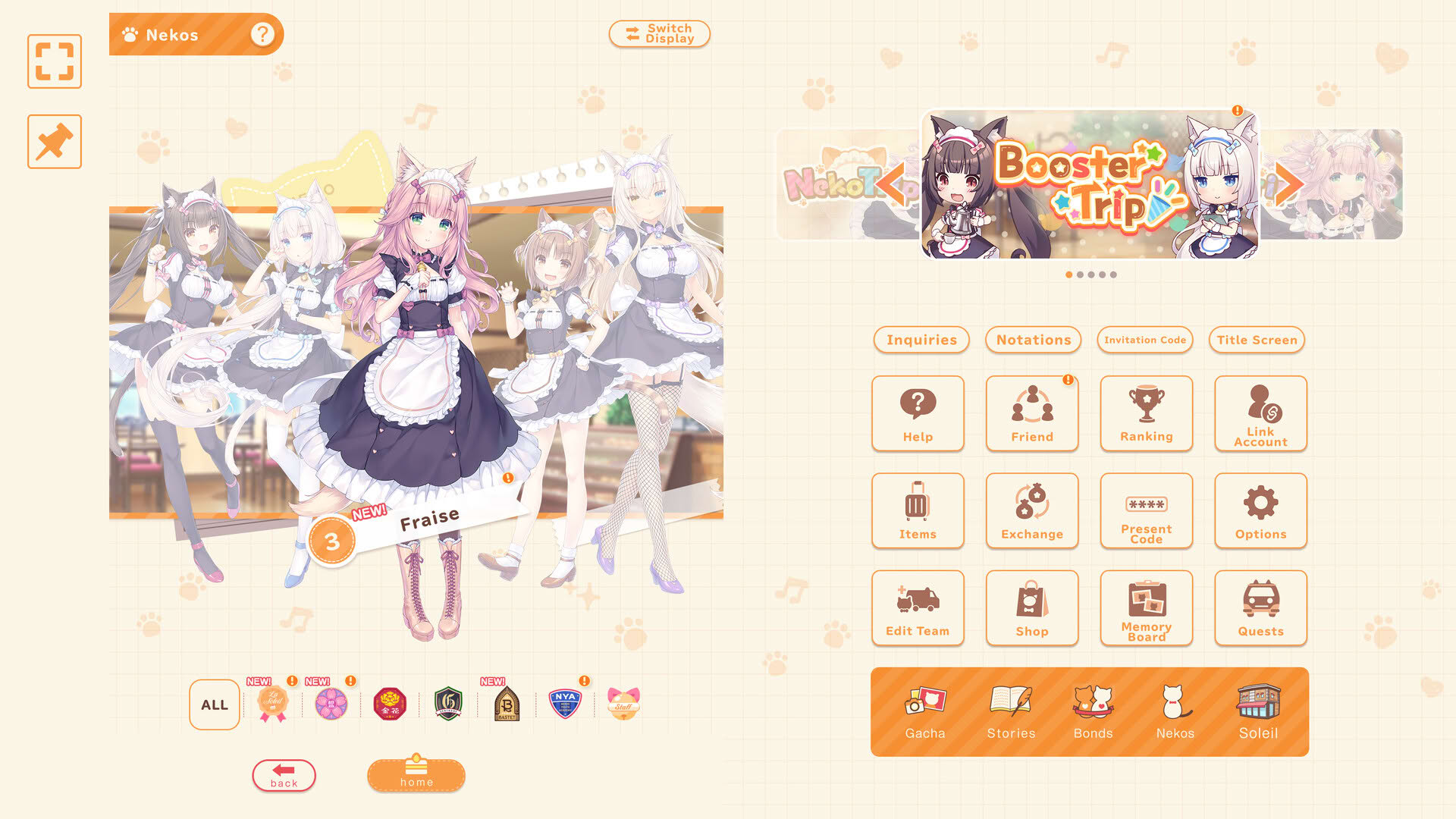 Screenshot for Nekopara Sekai Connect