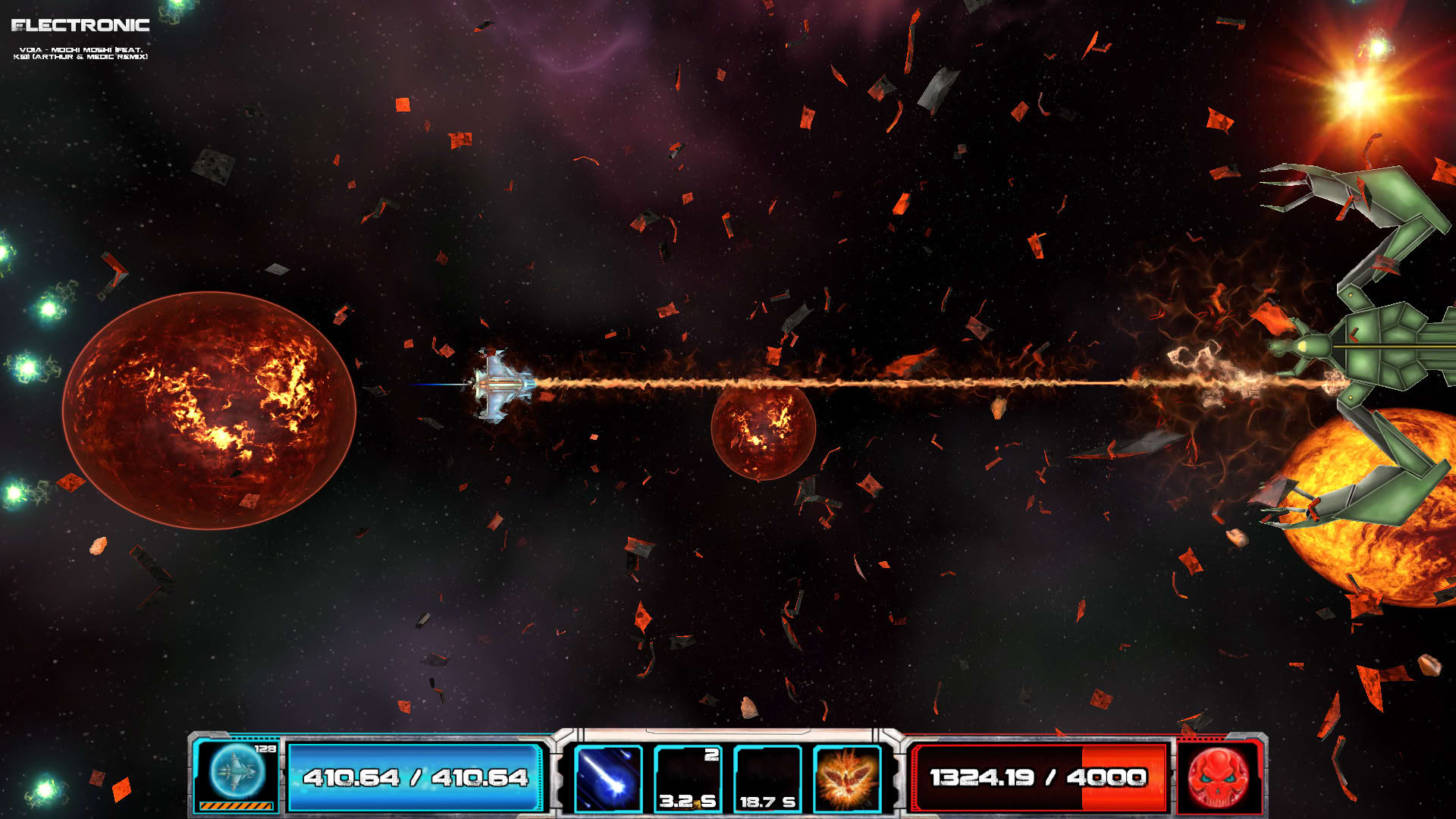 Screenshot for Asteroid Bounty Hunter