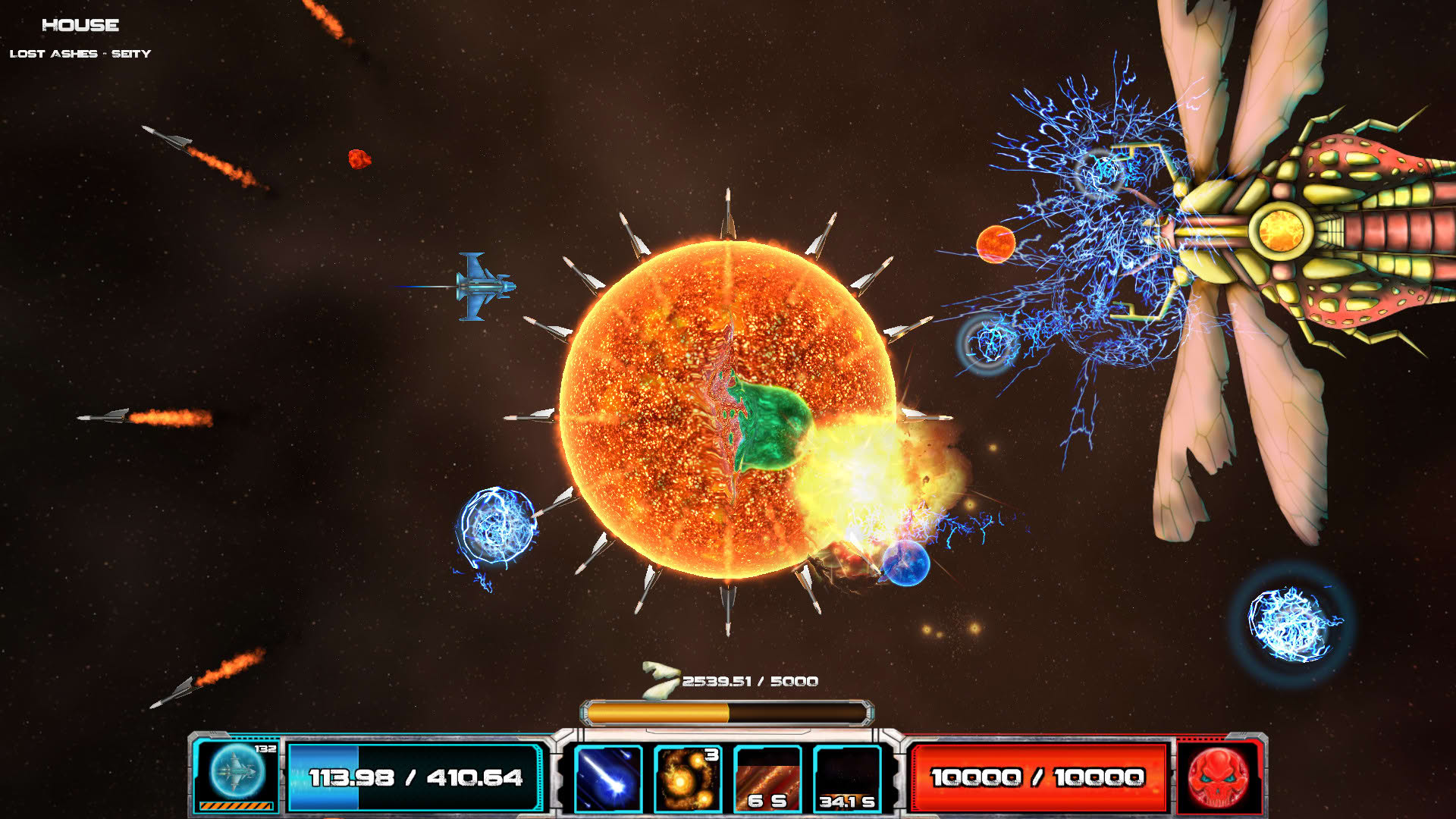 Screenshot for Asteroid Bounty Hunter