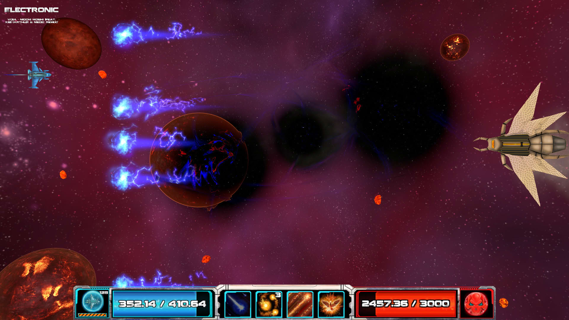 Screenshot for Asteroid Bounty Hunter