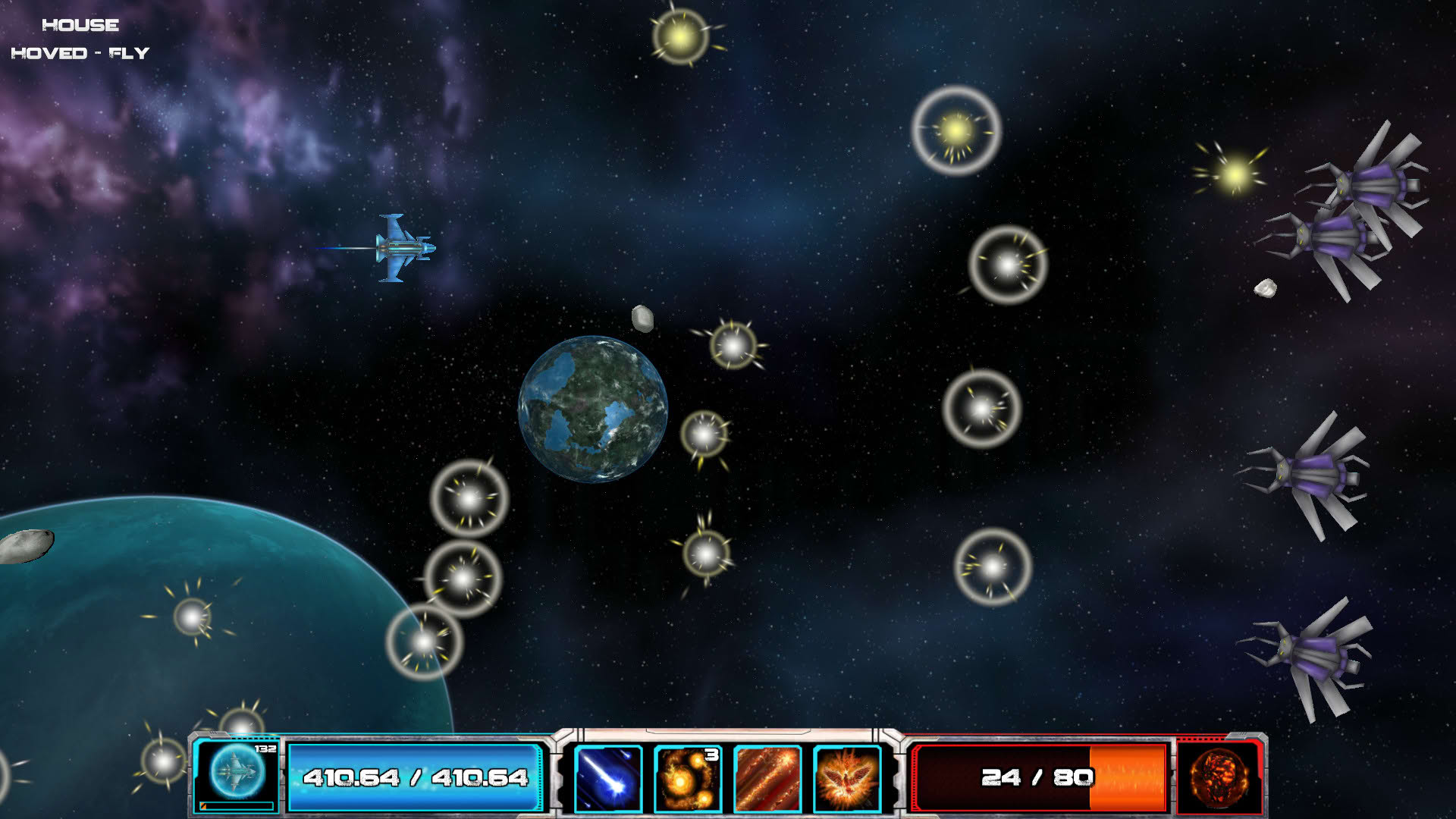 Screenshot for Asteroid Bounty Hunter