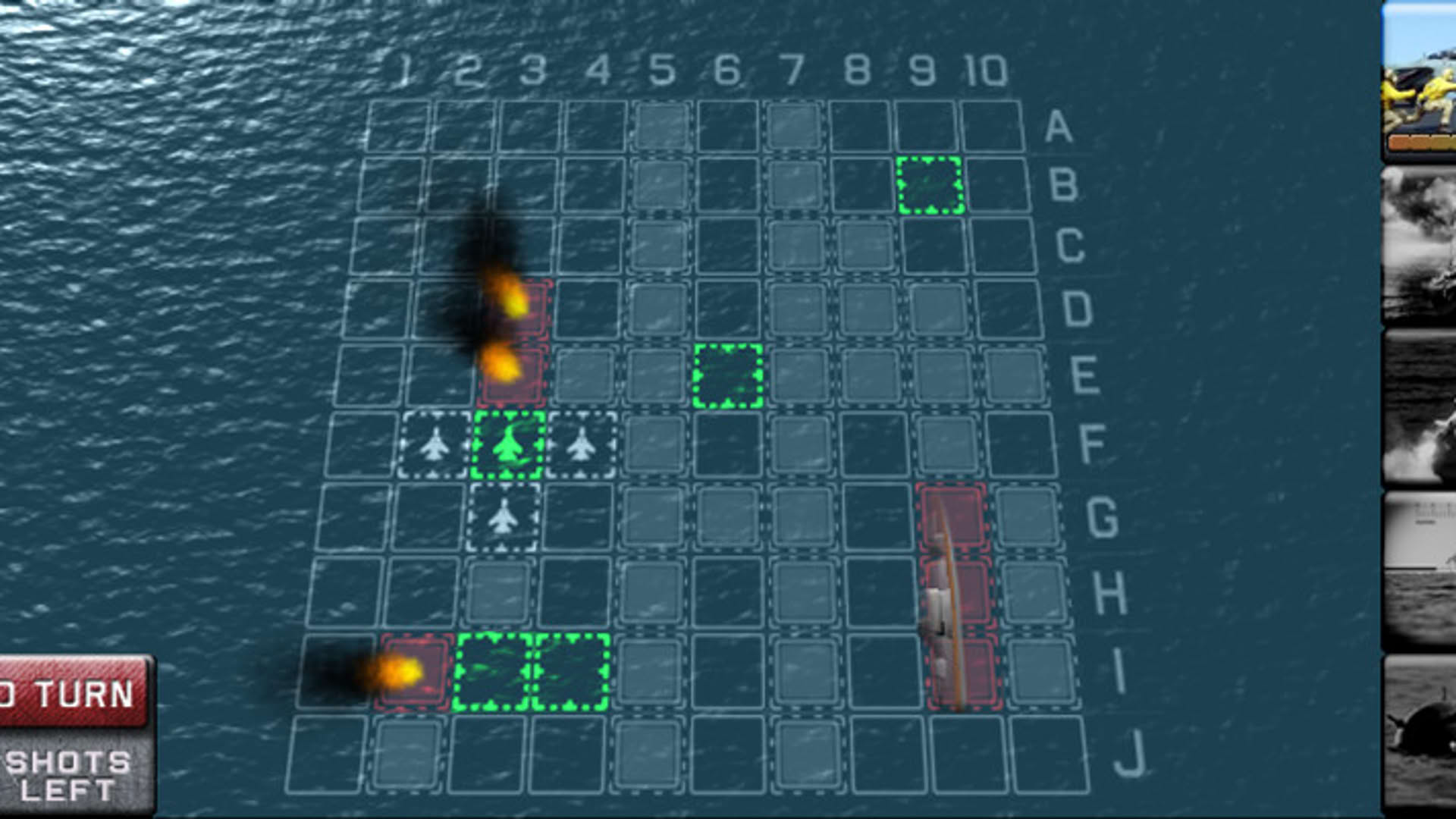 Screenshot for Battleships At Dawn!