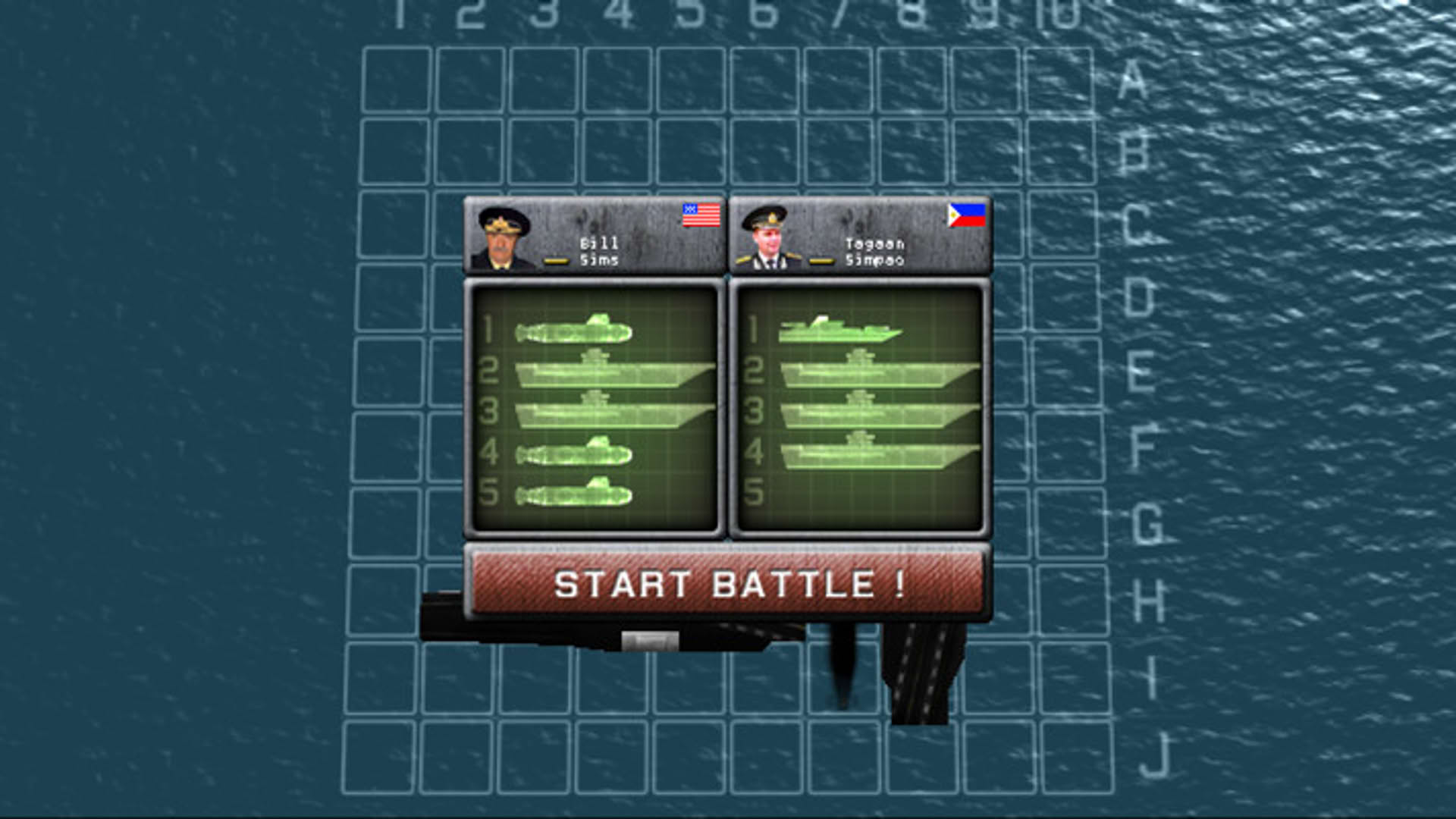 Screenshot for Battleships At Dawn!