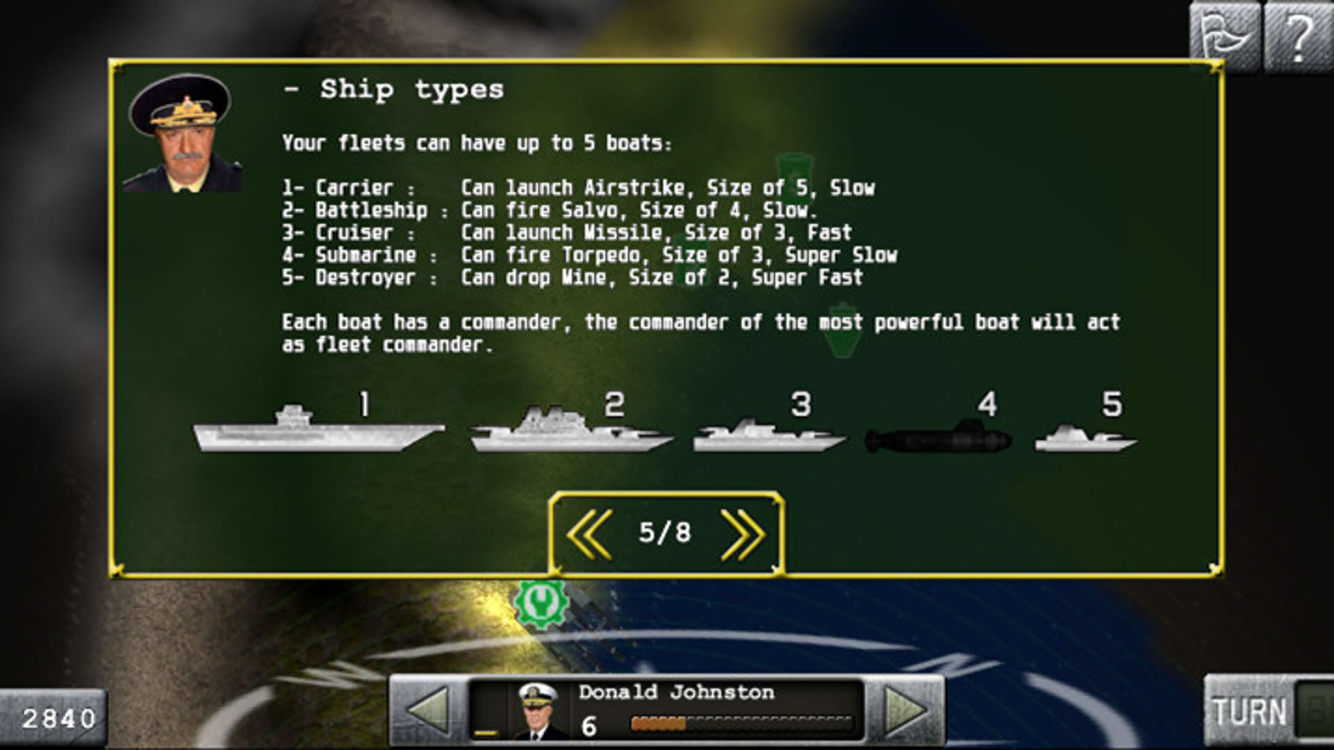 Screenshot for Battleships At Dawn!