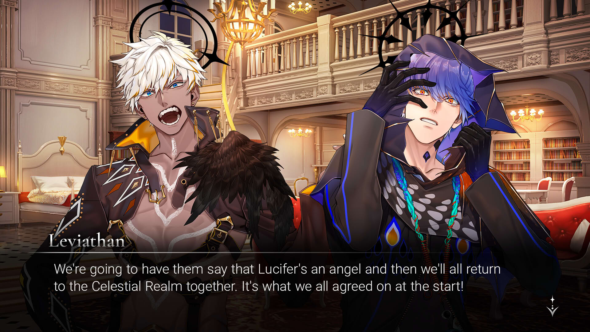 Screenshot for Obey Me! Sinner's Choice: Lucifer