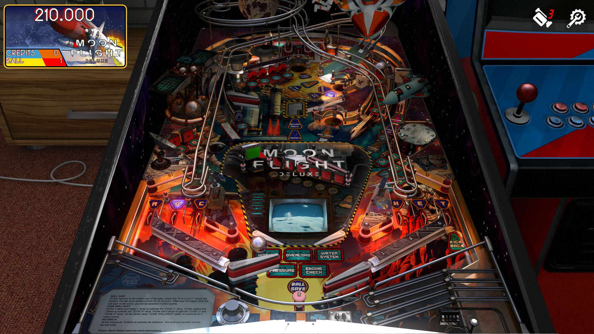 Screenshot for Zaccaria Pinball
