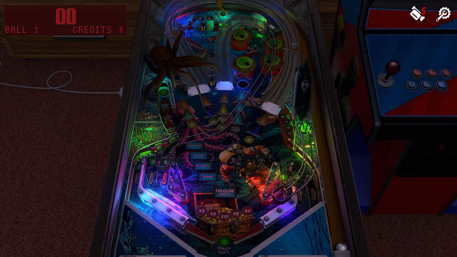 Screenshot for Zaccaria Pinball