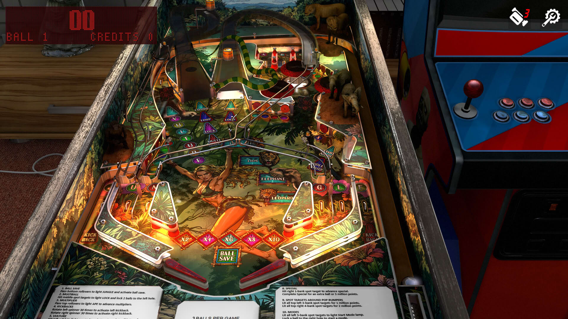Screenshot for Zaccaria Pinball
