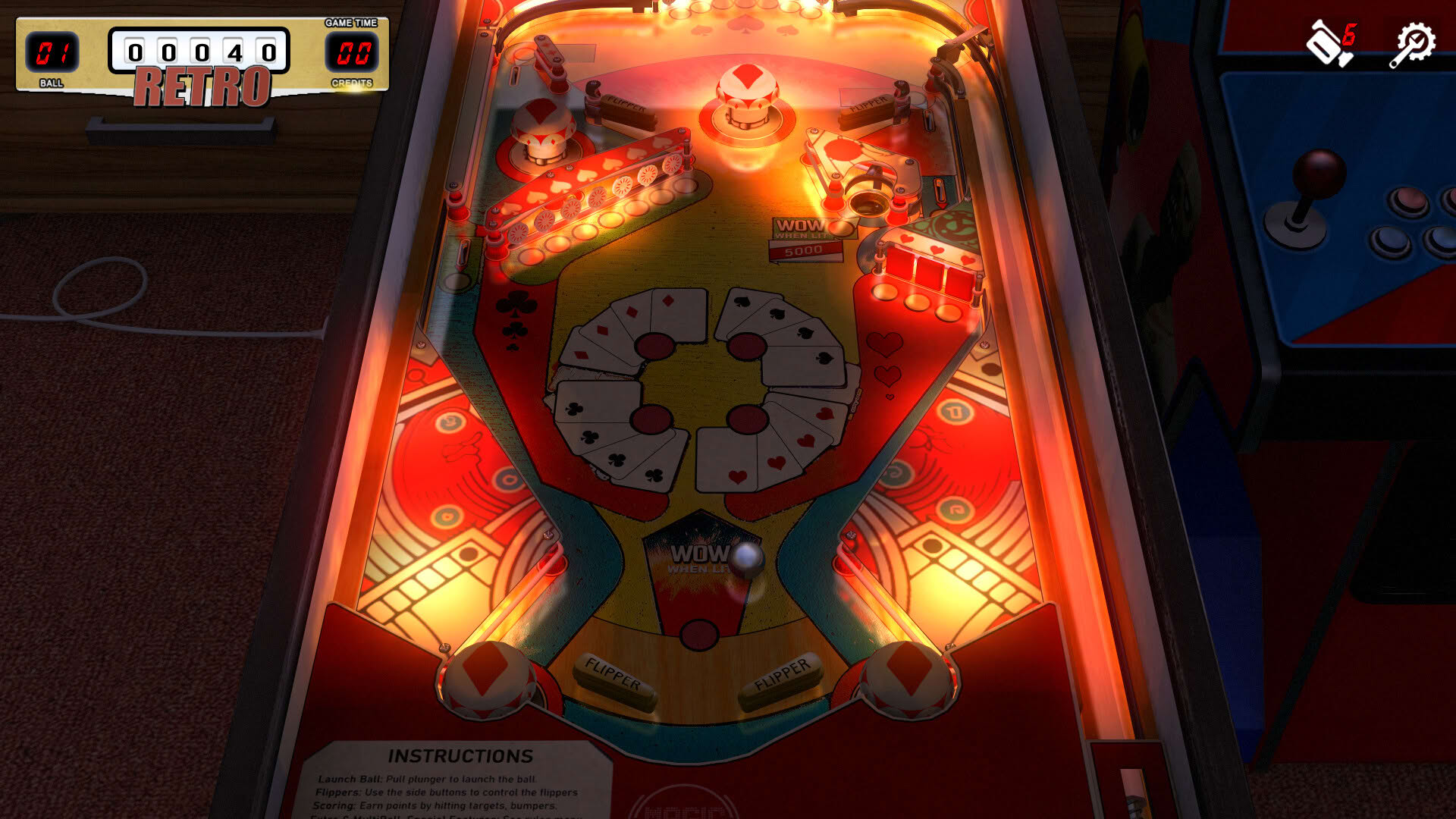 Screenshot for Zaccaria Pinball
