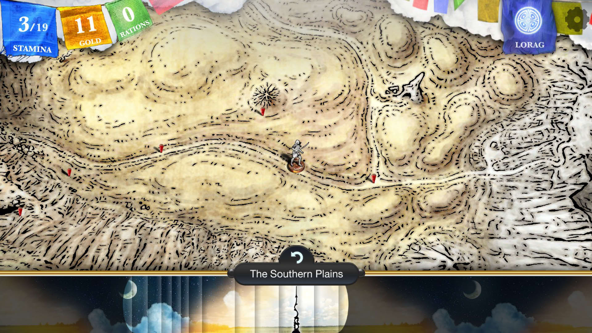 Screenshot for Sorcery! Part 3