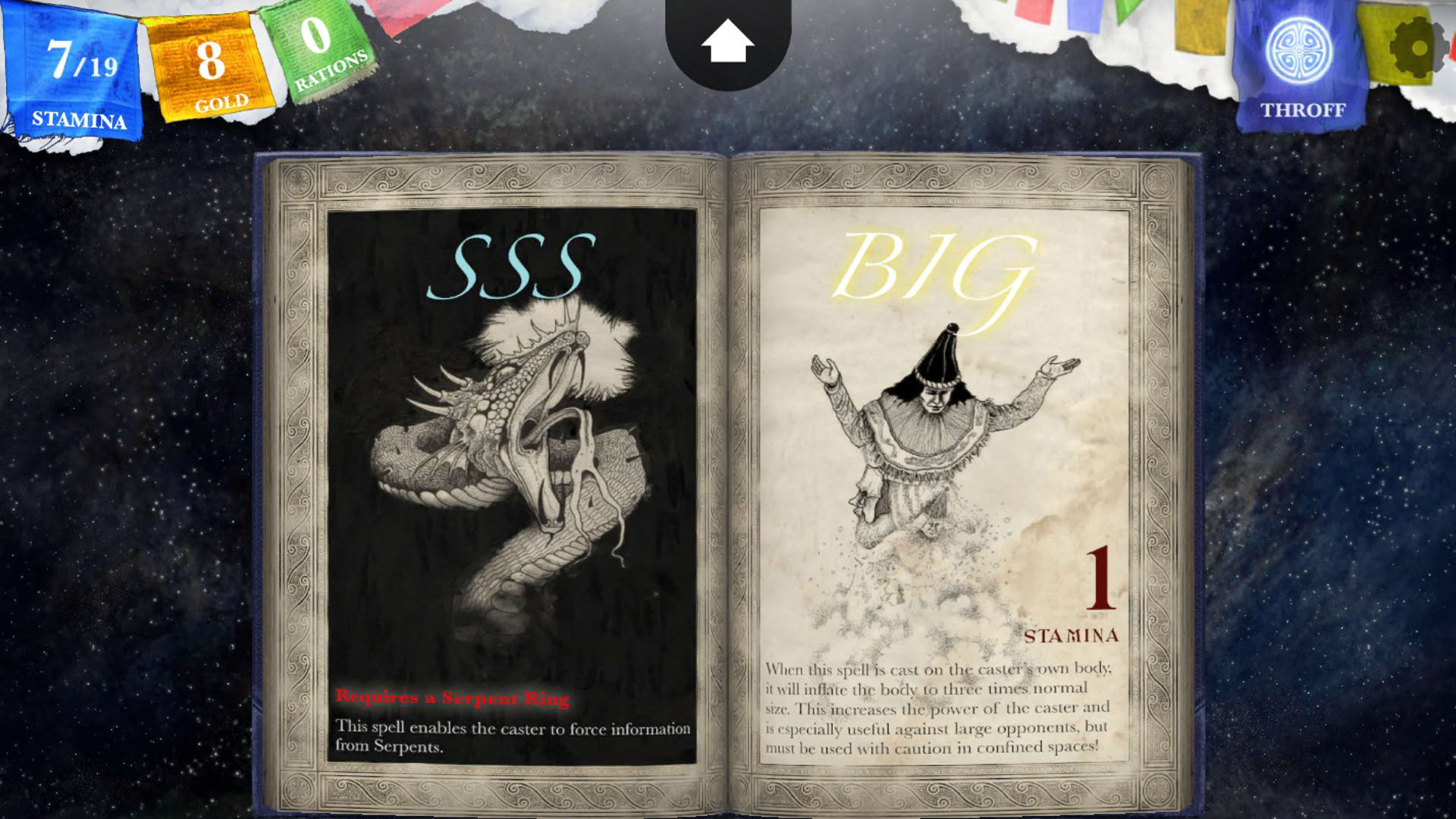 Screenshot for Sorcery! Part 3
