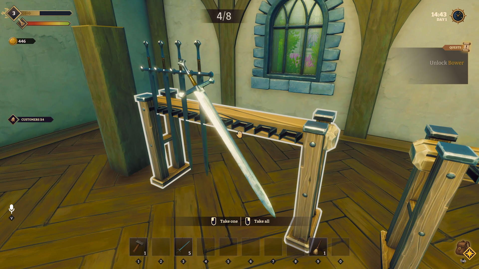 Screenshot for Fantasy Blacksmith Simulator
