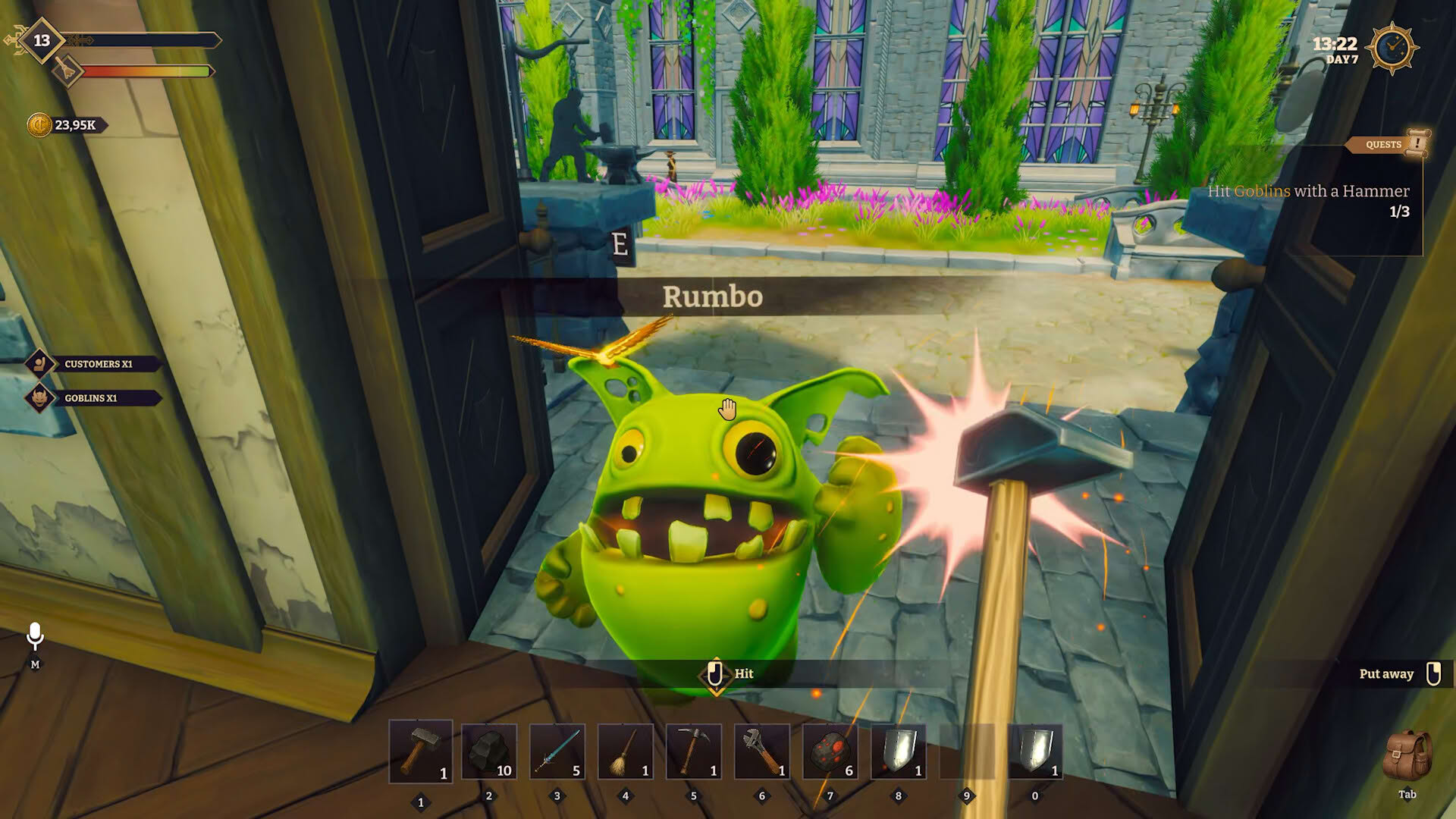 Screenshot for Fantasy Blacksmith Simulator