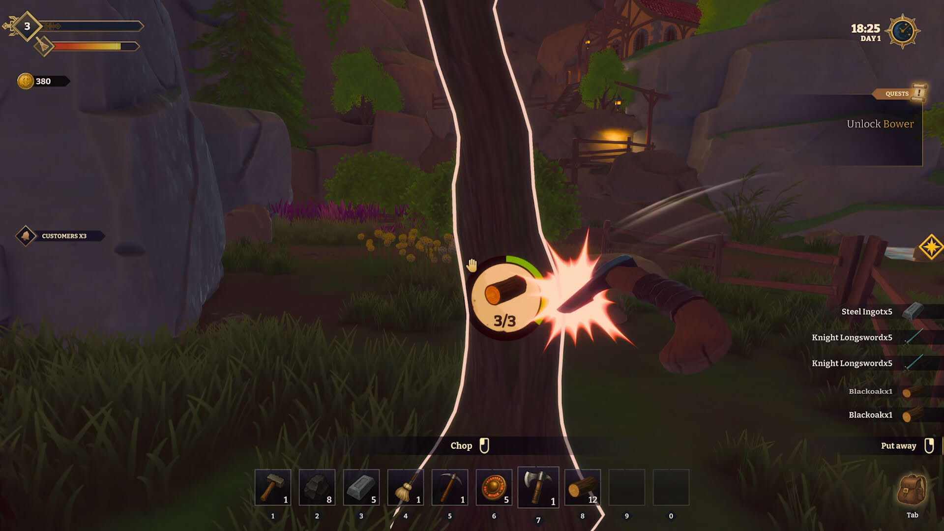 Screenshot for Fantasy Blacksmith Simulator