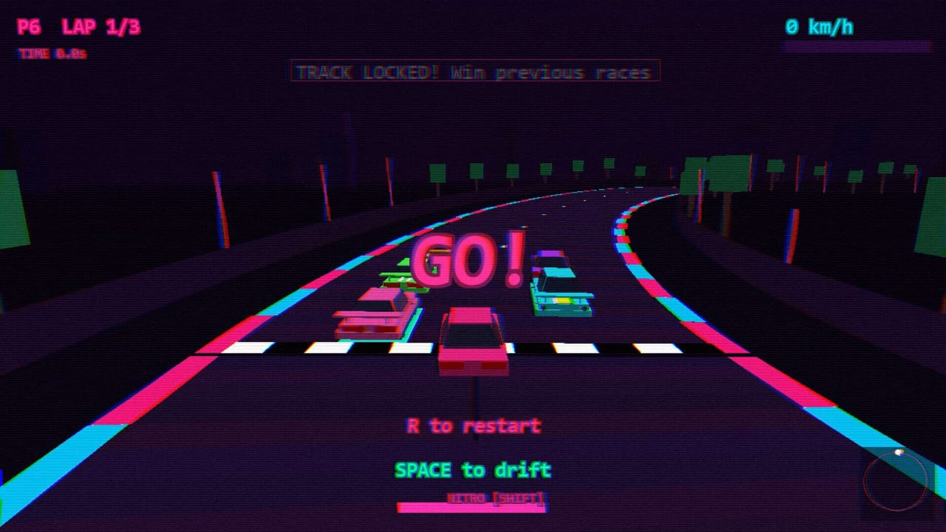 Screenshot for Neon Drift Ultra
