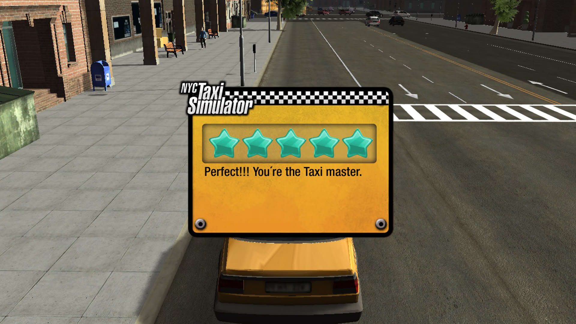 Screenshot for New York Taxi Simulator