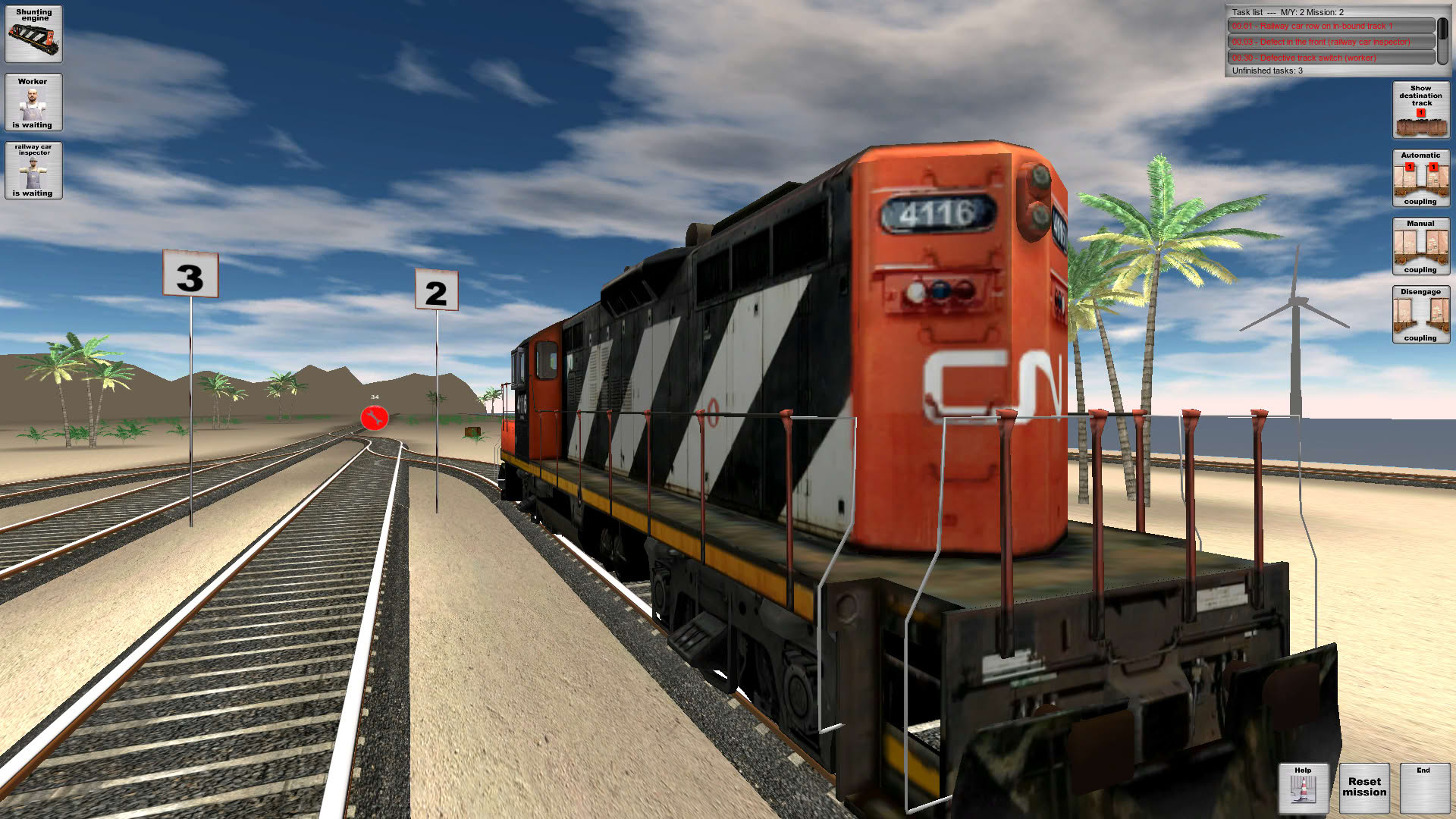 Screenshot for Rail Cargo Simulator
