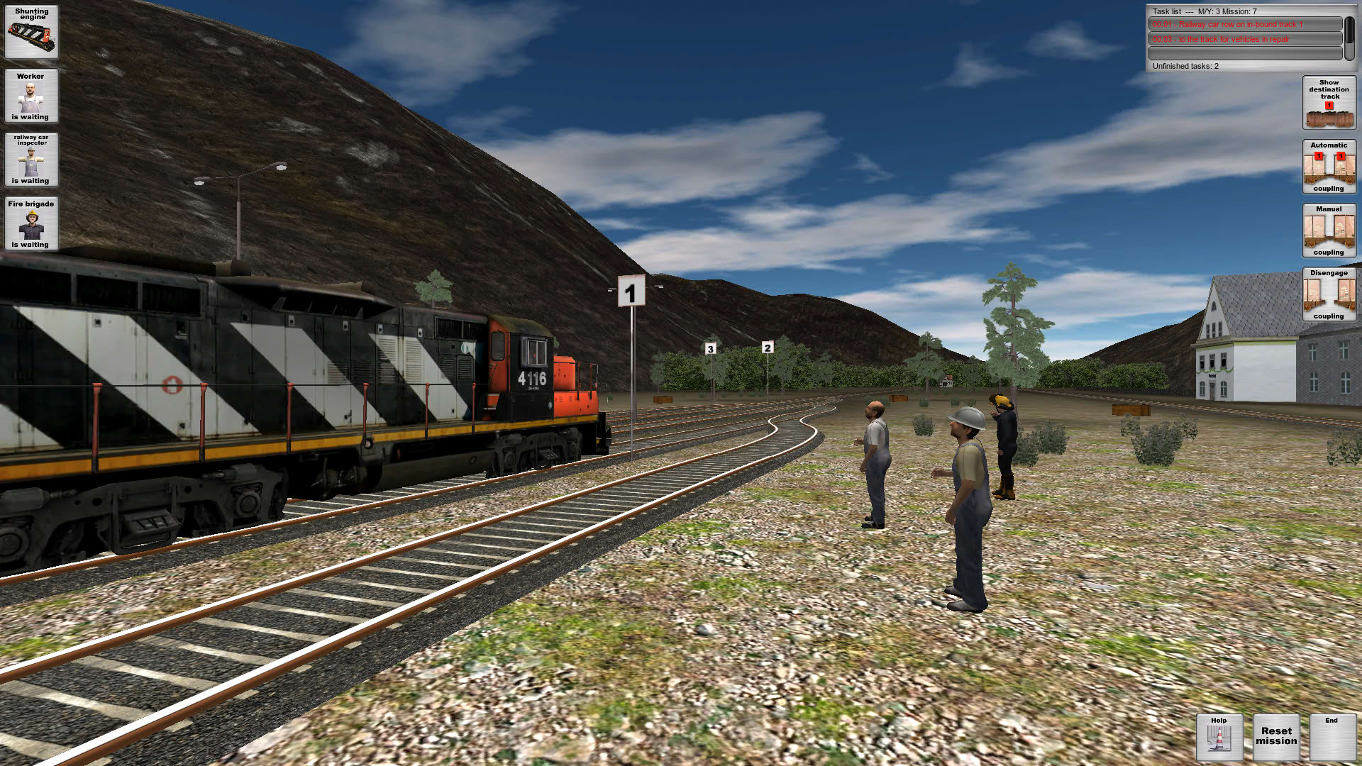 Screenshot for Rail Cargo Simulator