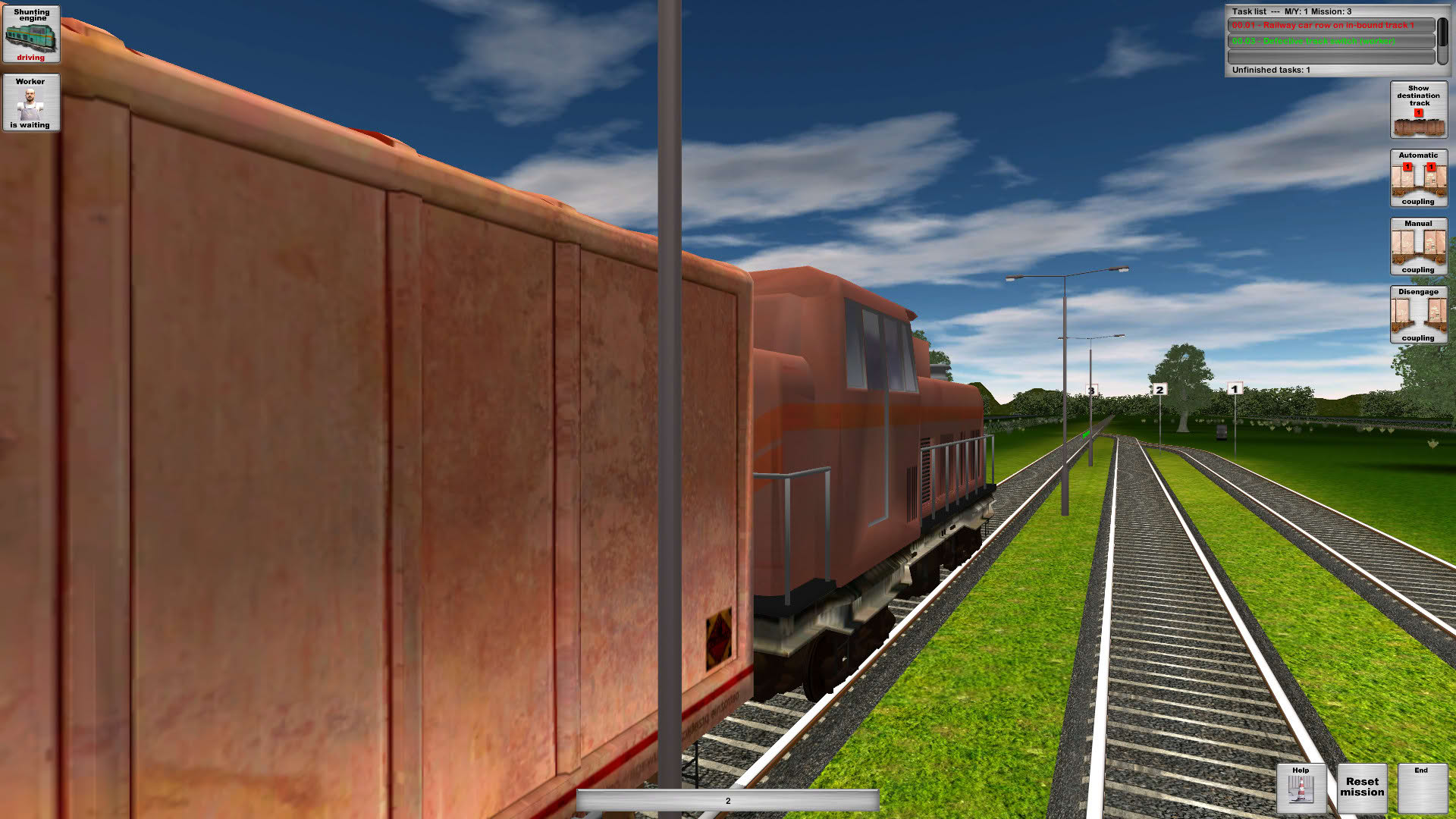 Screenshot for Rail Cargo Simulator