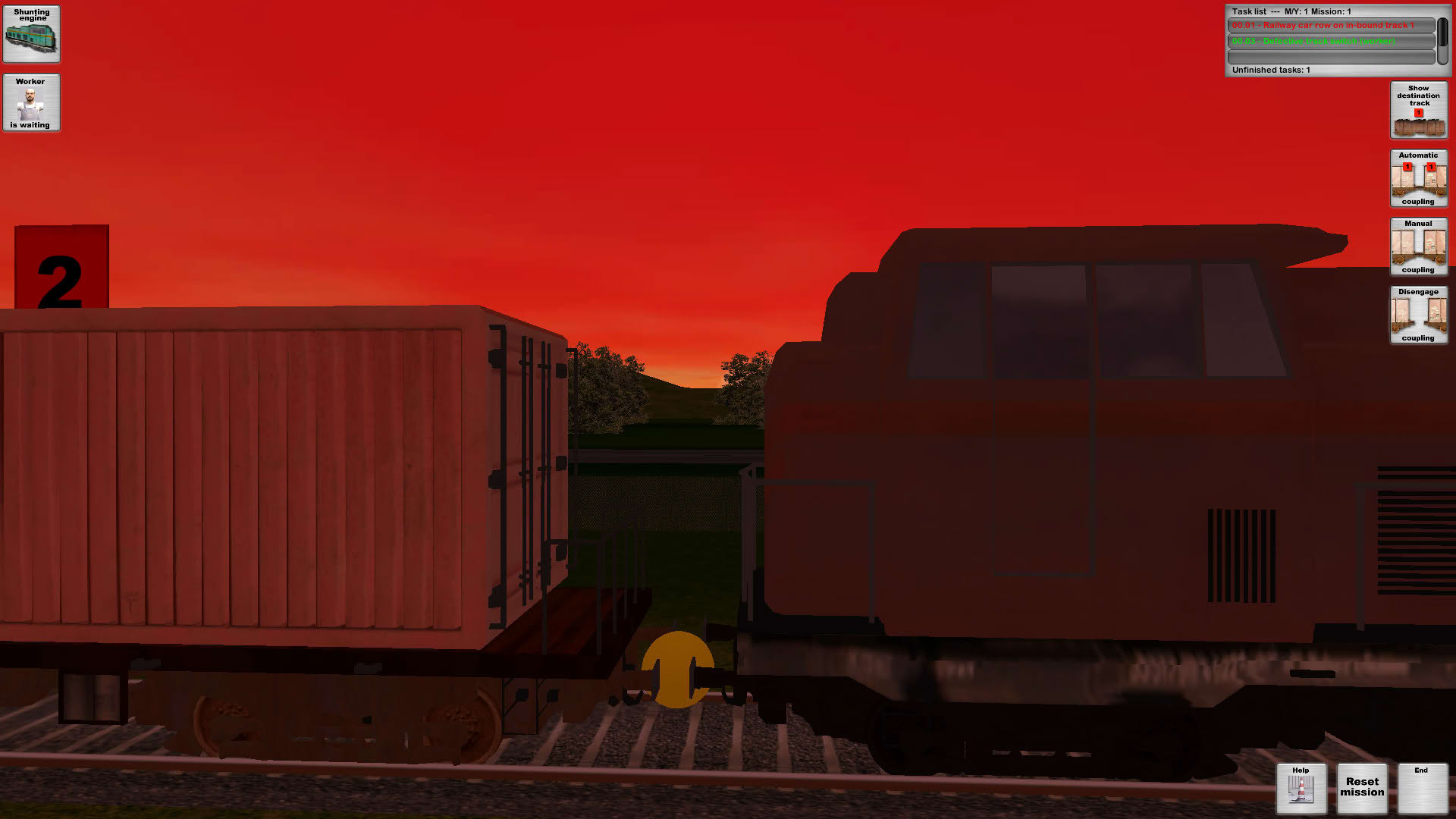 Screenshot for Rail Cargo Simulator