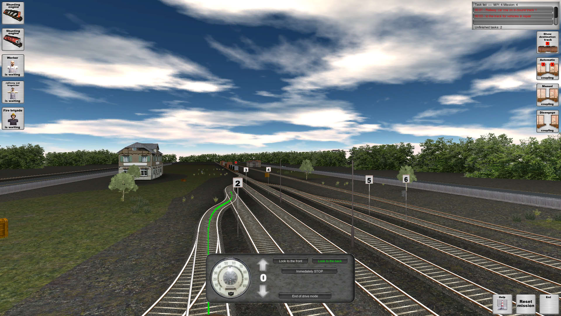 Screenshot for Rail Cargo Simulator