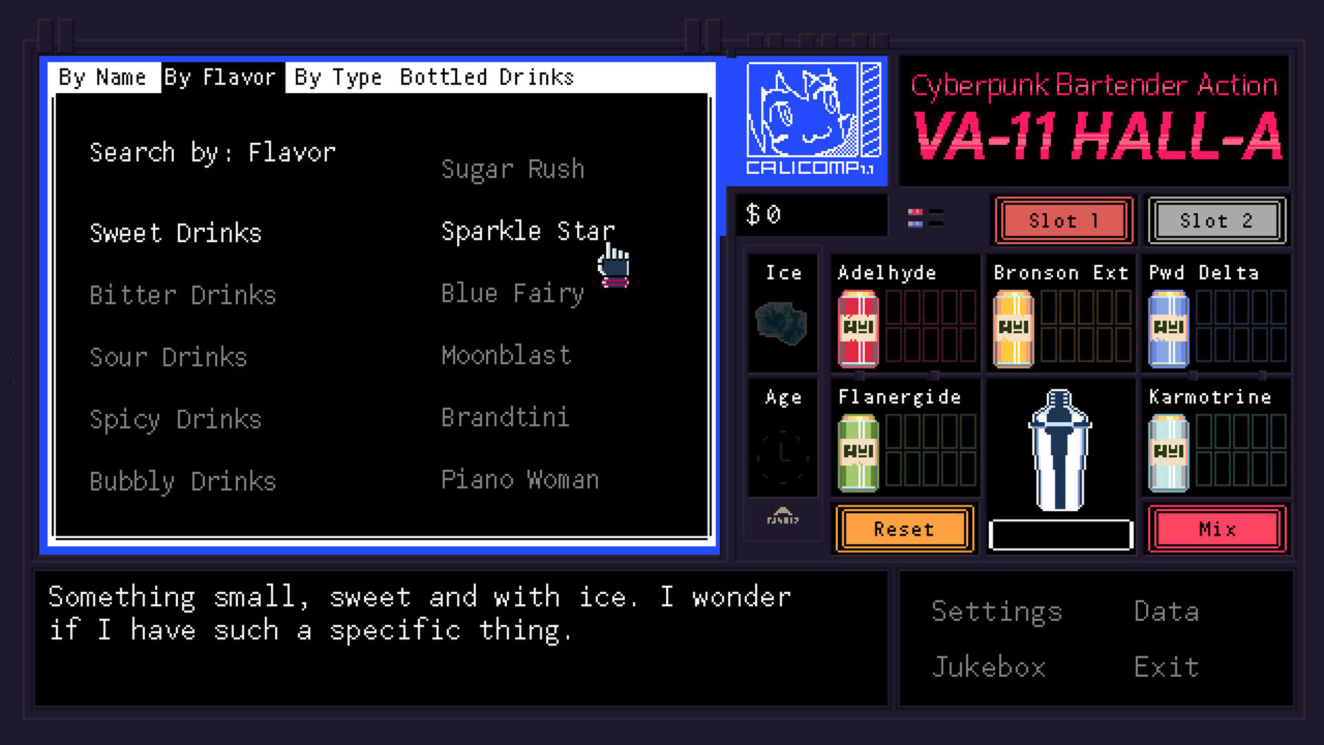 Screenshot for VA-11 Hall-A: Cyberpunk Bartender Action