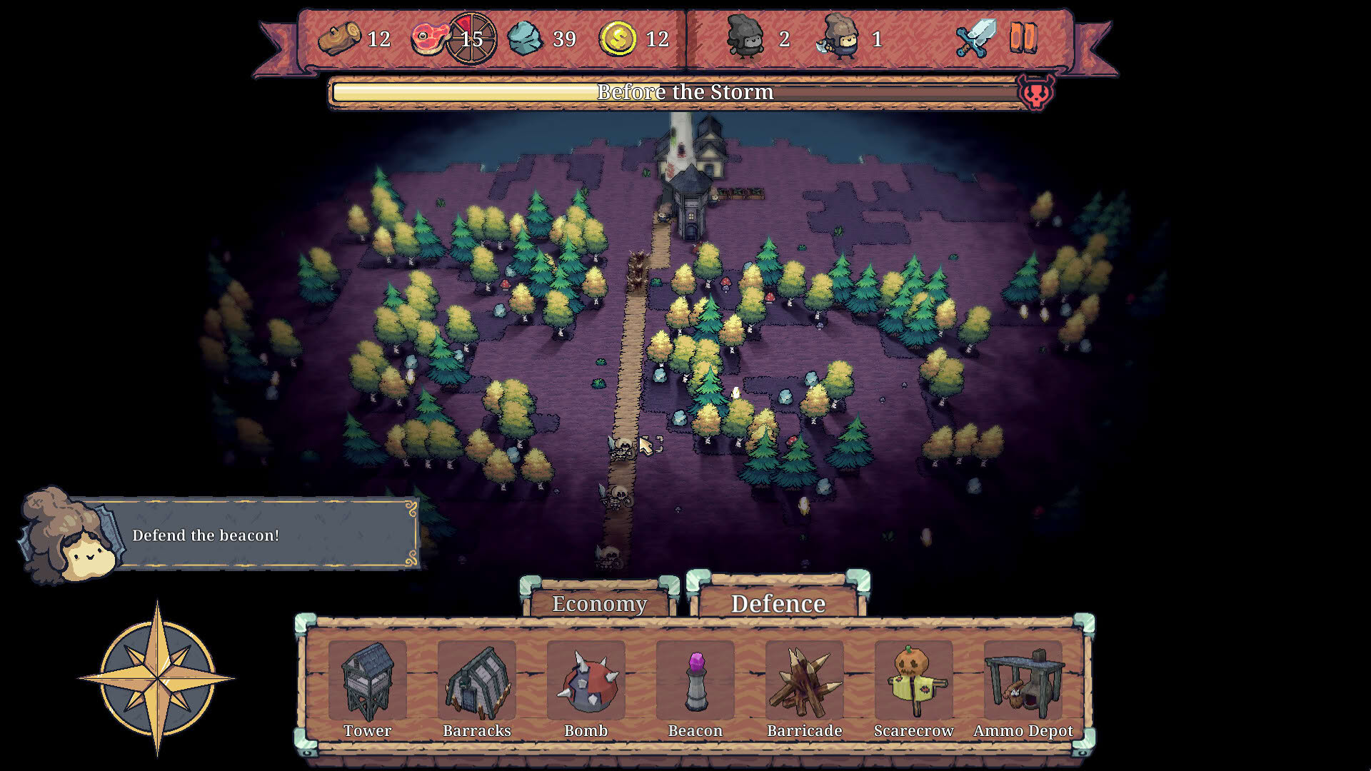 Screenshot for Beaconfall