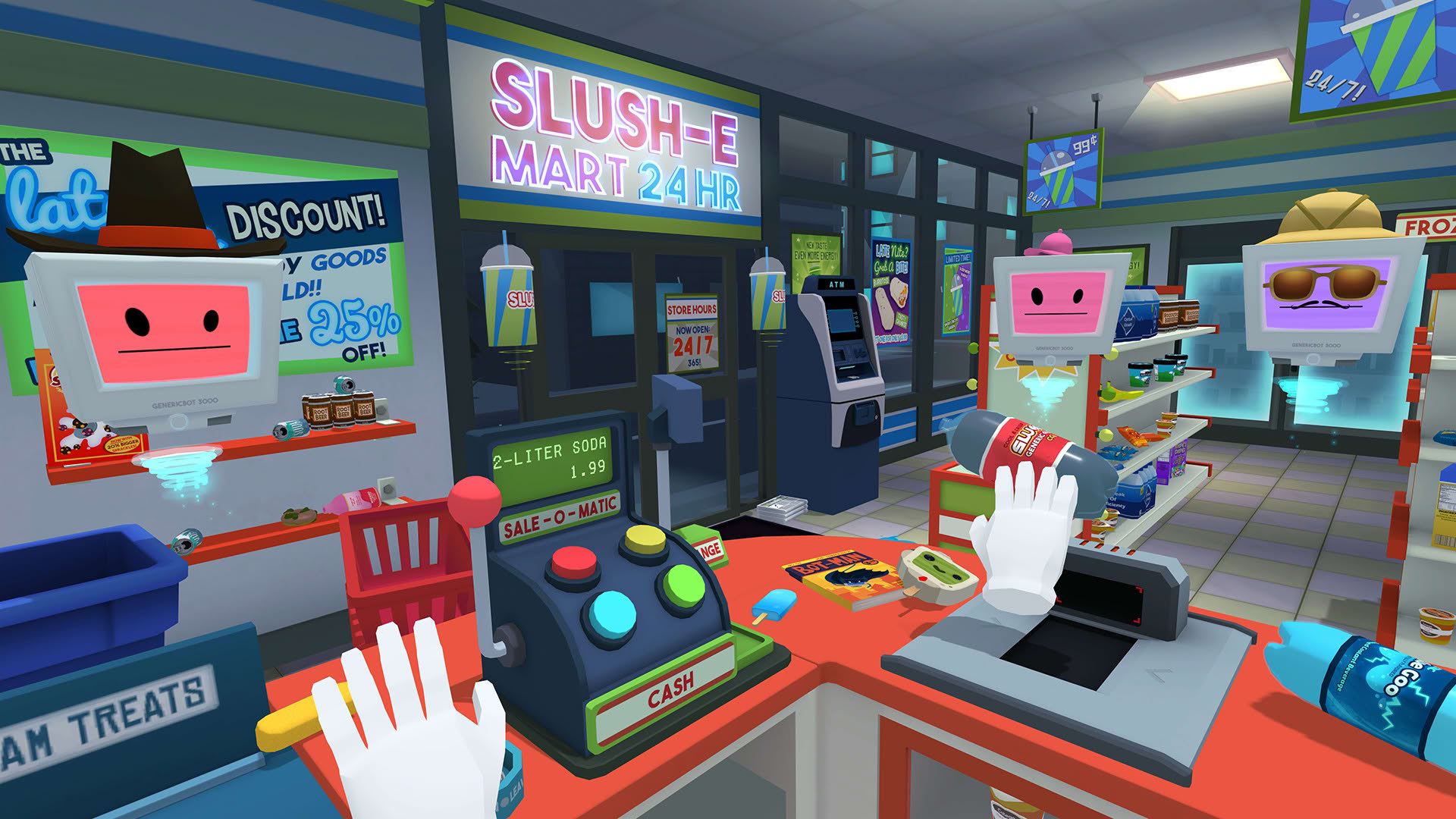 Screenshot for Job Simulator: The 2050 Archives